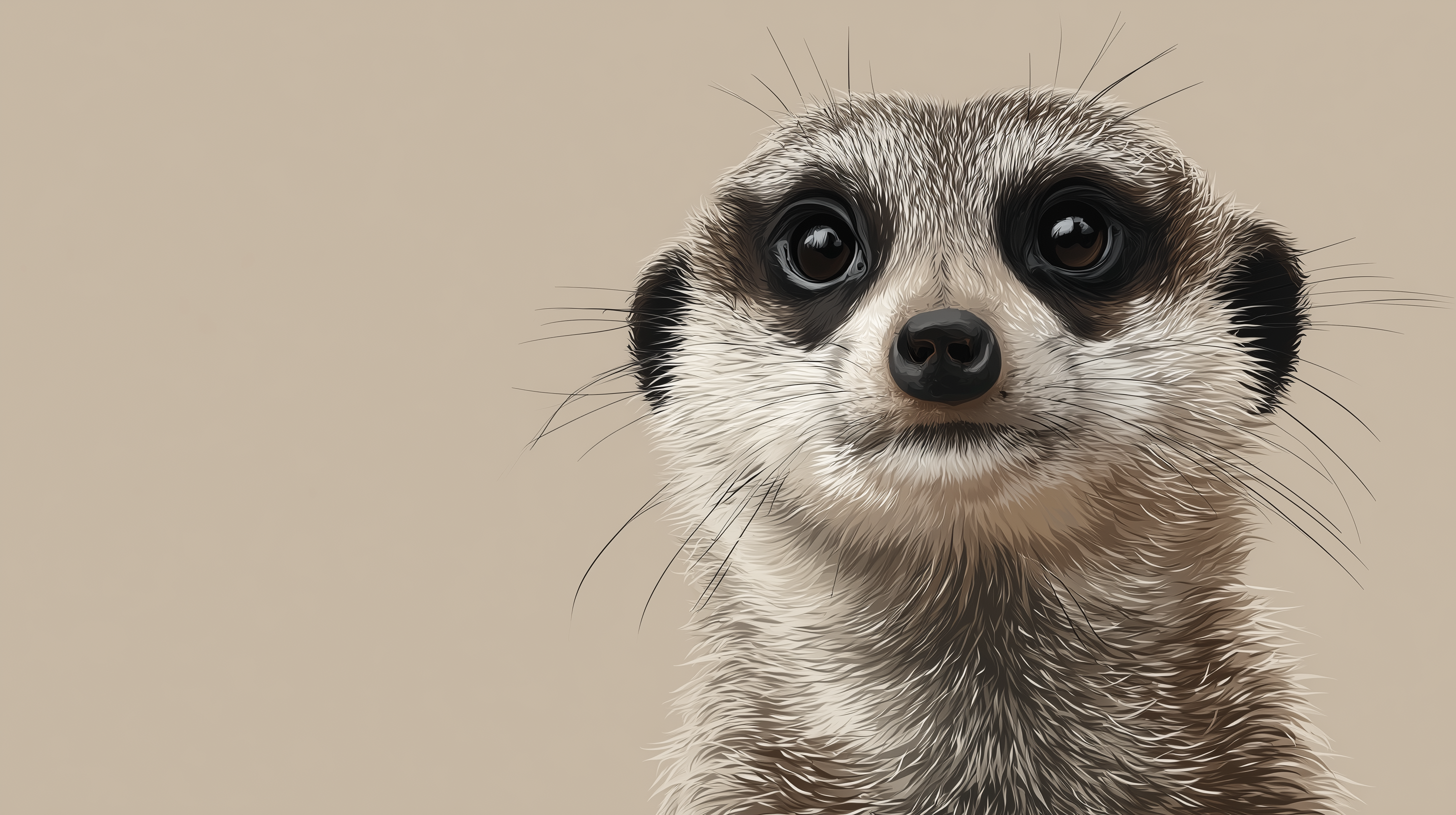fond d'écran Suricate 3840x1080 téléchargement gratuit