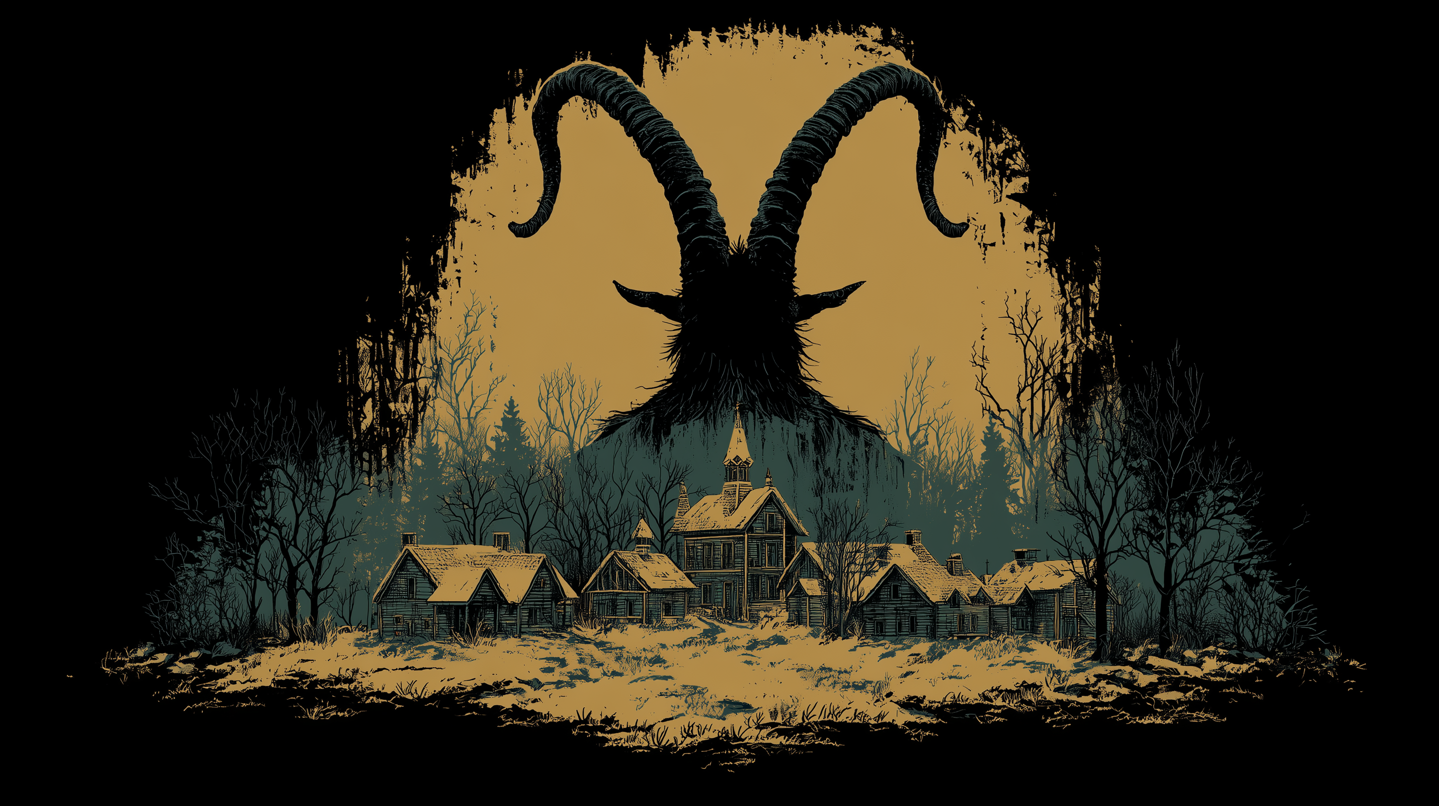 fond d'écran Krampus pc simple téléchargement gratuit