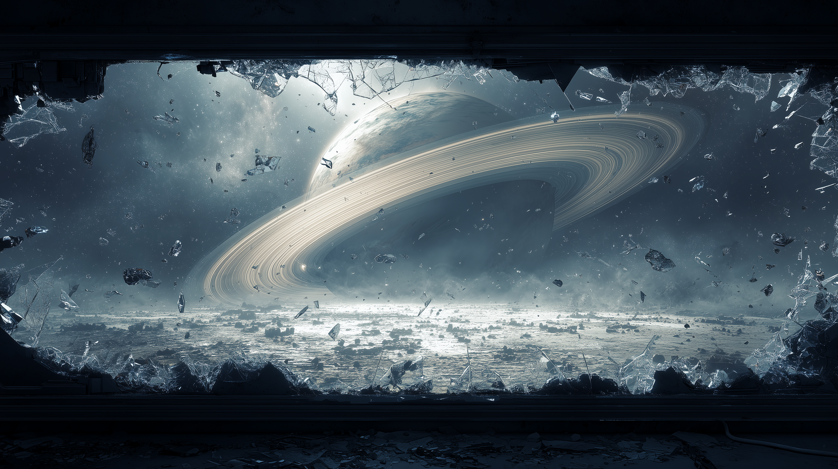 fond d'écran Saturne pc 4k ultra hd téléchargement gratuit