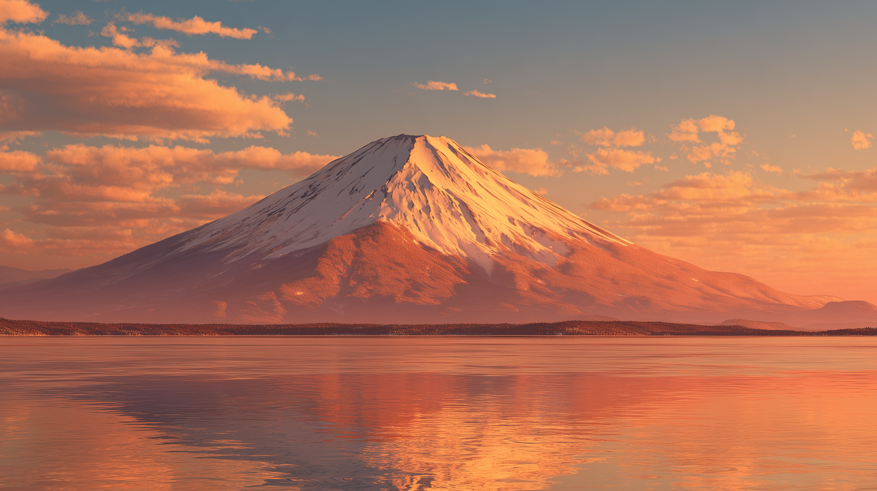 windows 11 fond d'écran Mont Fuji téléchargement gratuit