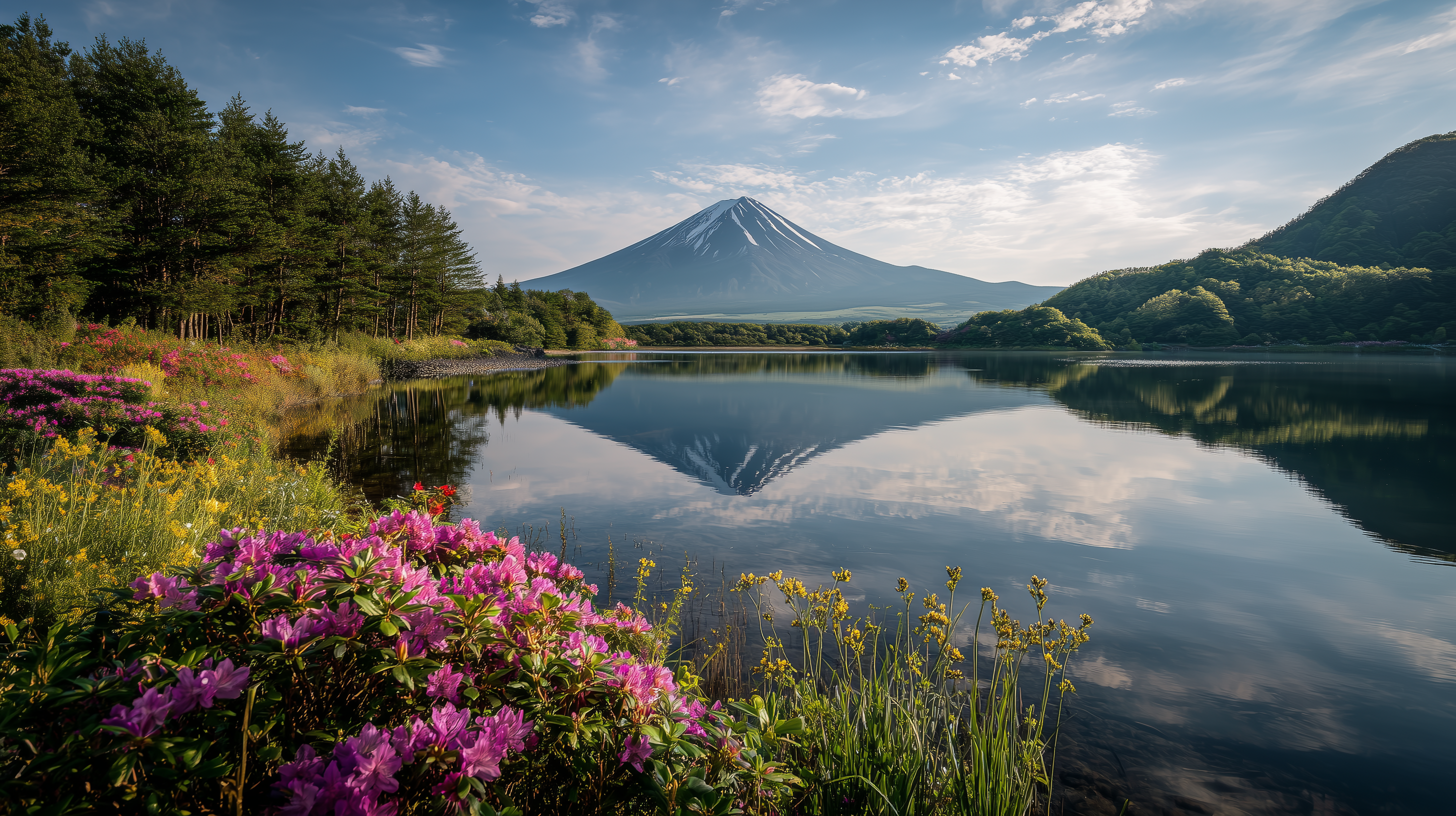 fond d'écran Mont Fuji hd téléchargement gratuit