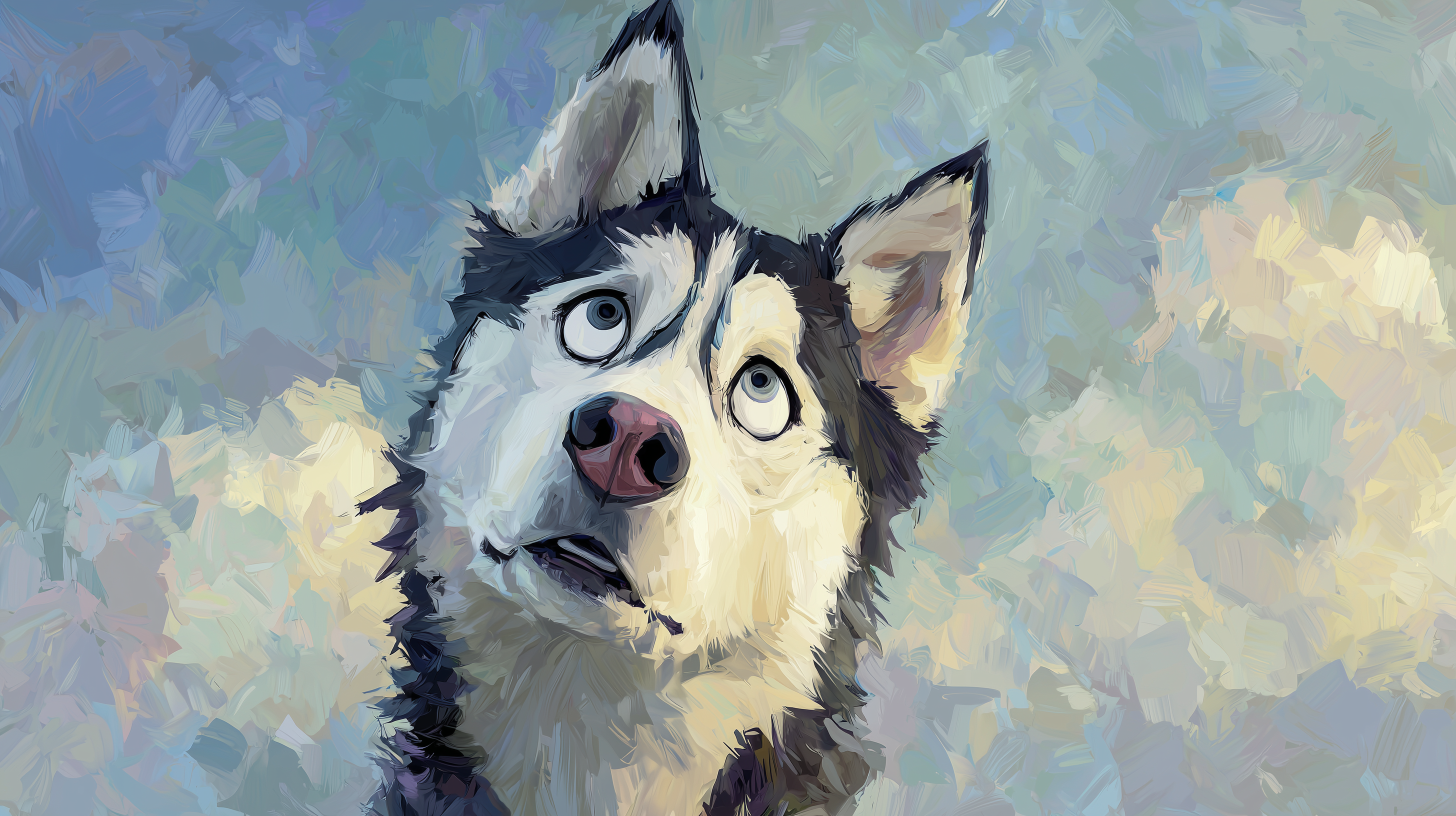 fond d'écran Husky 1080p téléchargement gratuit