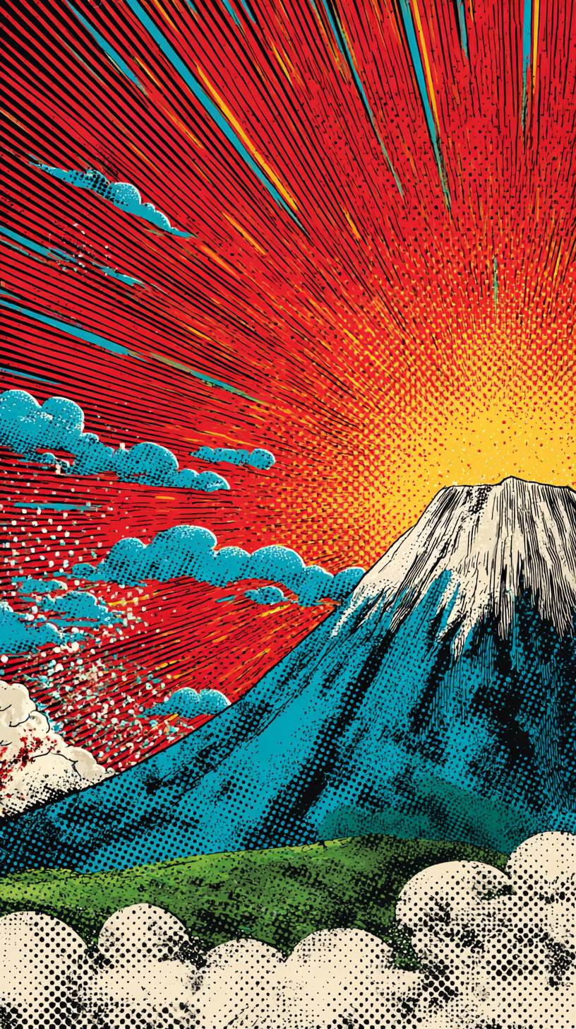 fond d'écran Mont Fuji téléphone Google télécharger gratuit