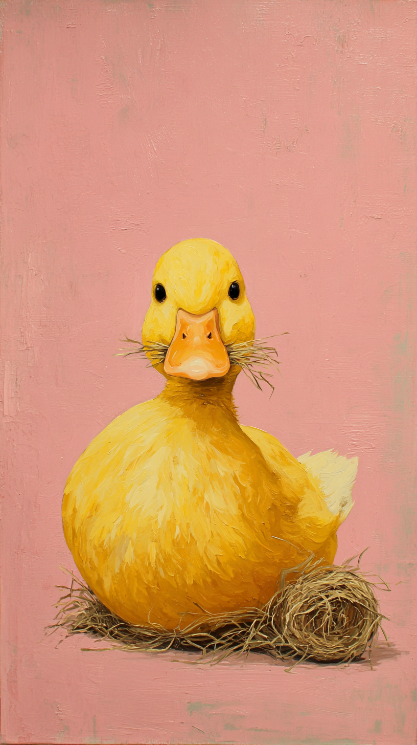 fond d'écran Canard iphone 15 pro max 4k gratuit