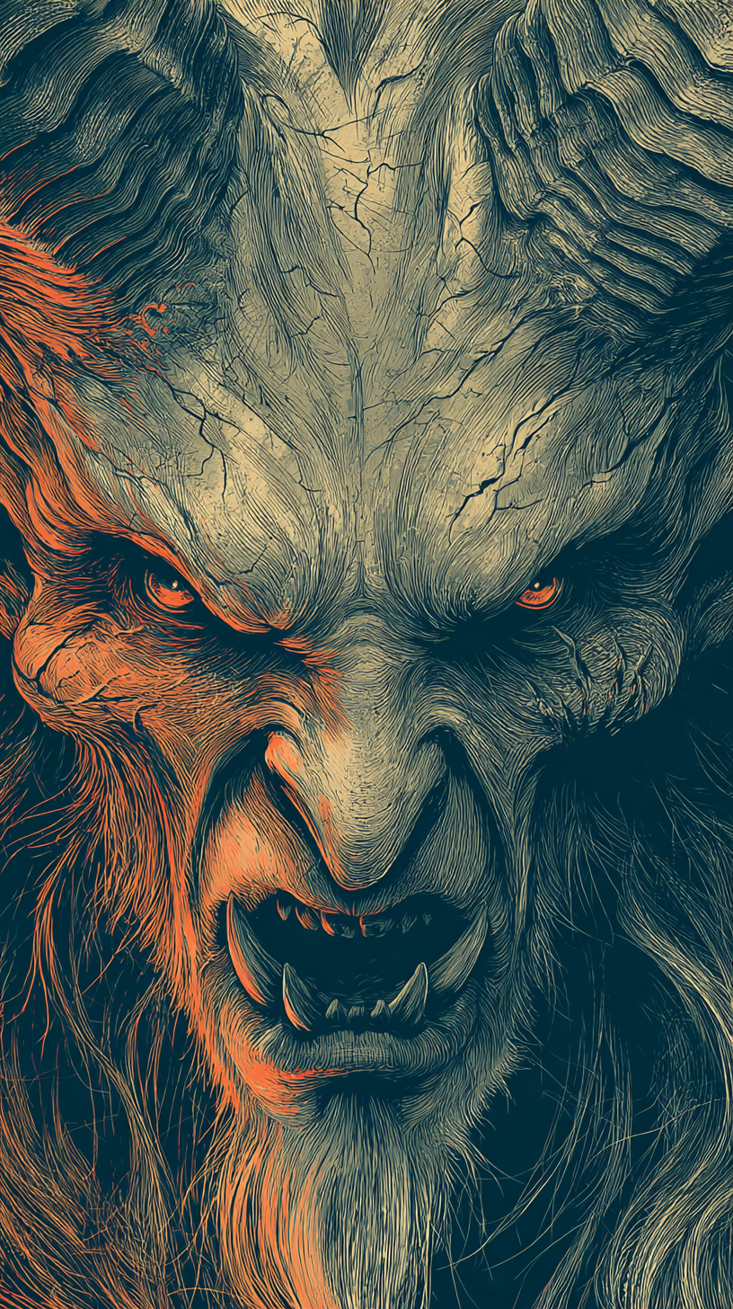 fond d'écran Krampus iphone xr télécharger gratuit