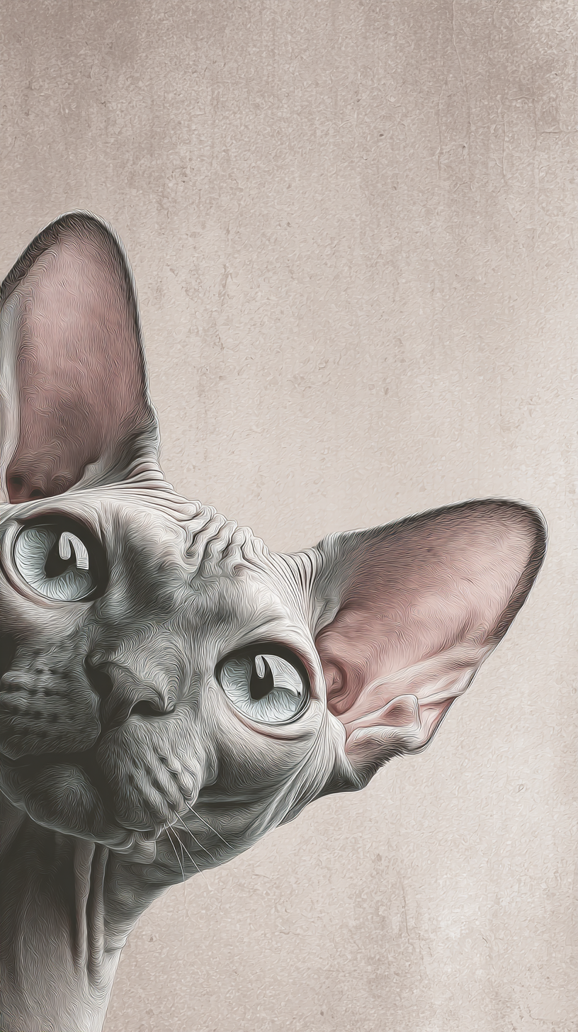 iphone fond d'écran Sphynx gratuit