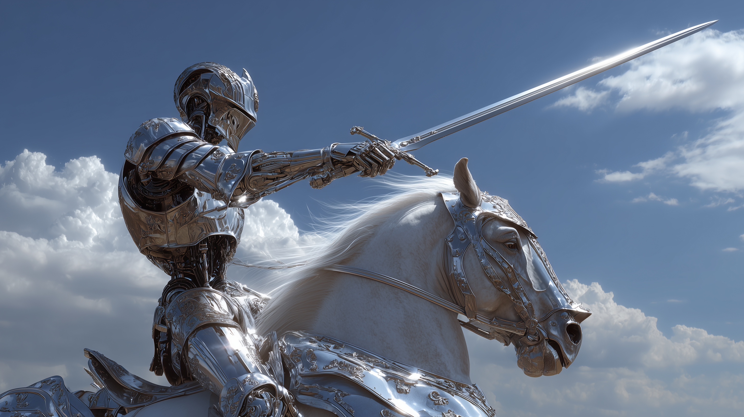 fond d'écran Chevalier MSI téléchargement gratuit