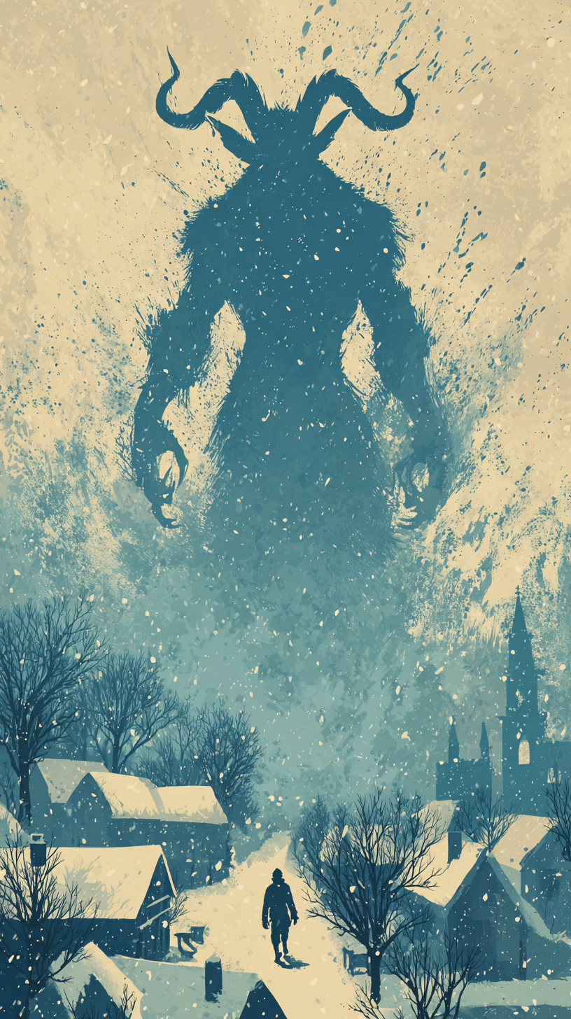 fond d'écran Krampus iphone 13 télécharger gratuit