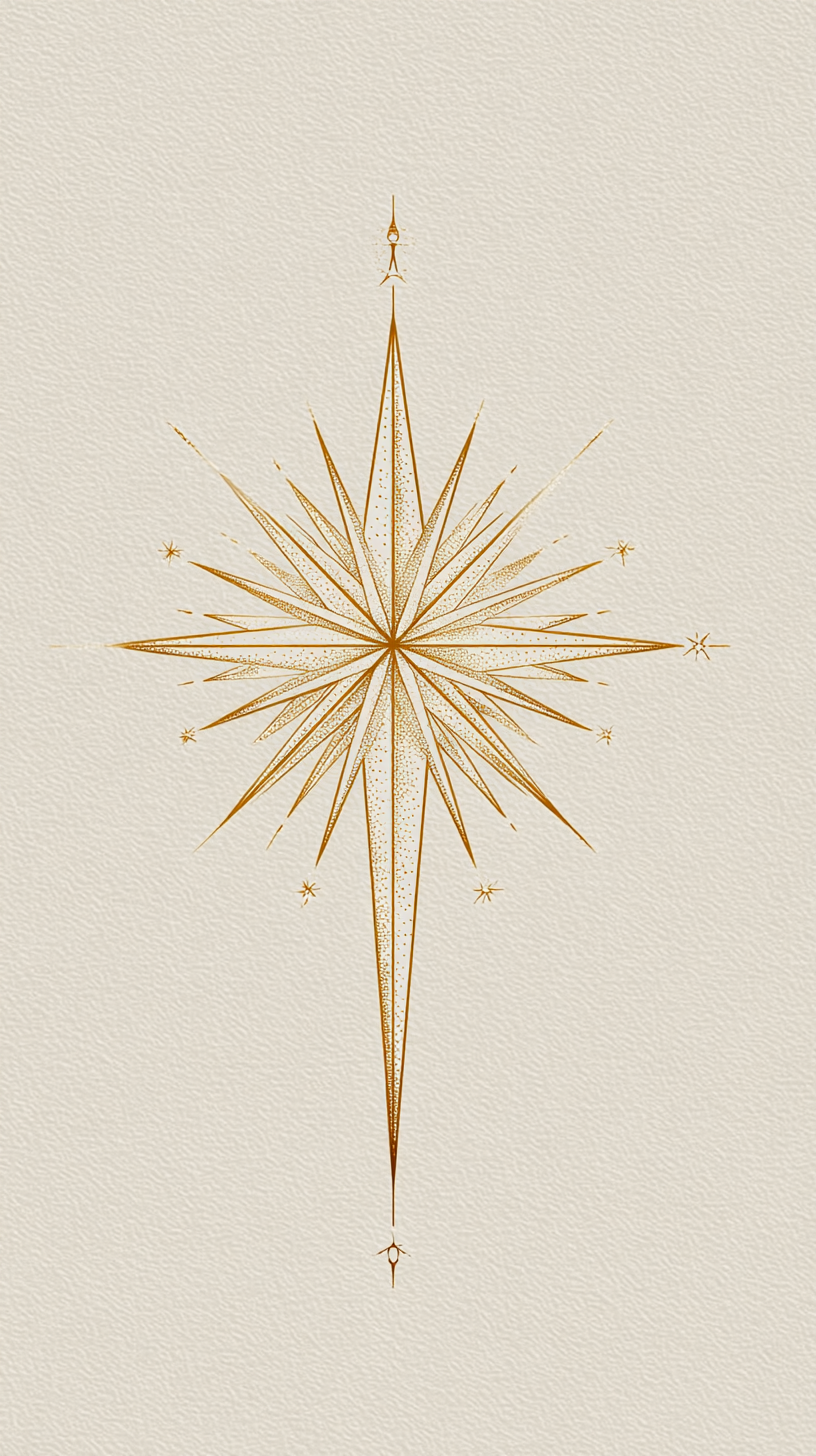 fond d'écran Étoile de Bethléem iphone 16 télécharger gratuit
