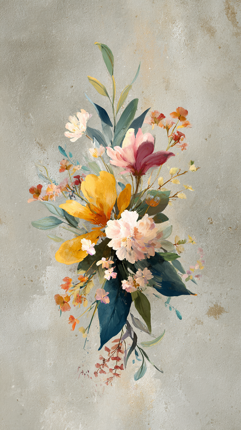 fond d'écran Bouquet de fleurs android gratuit télécharger gratuit