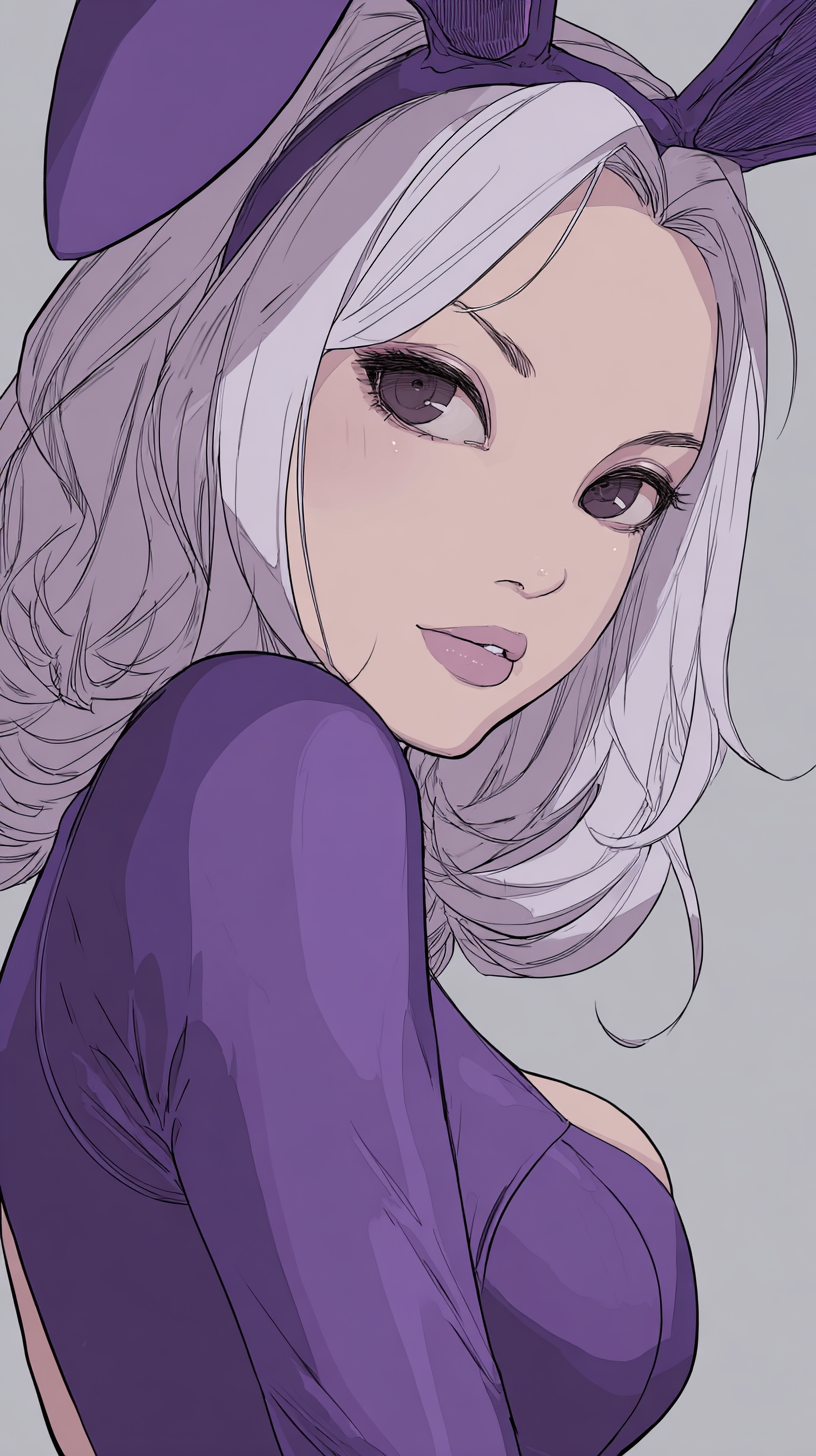 fond d'écran fille lapin téléphone samsung gratuit télécharger gratuit