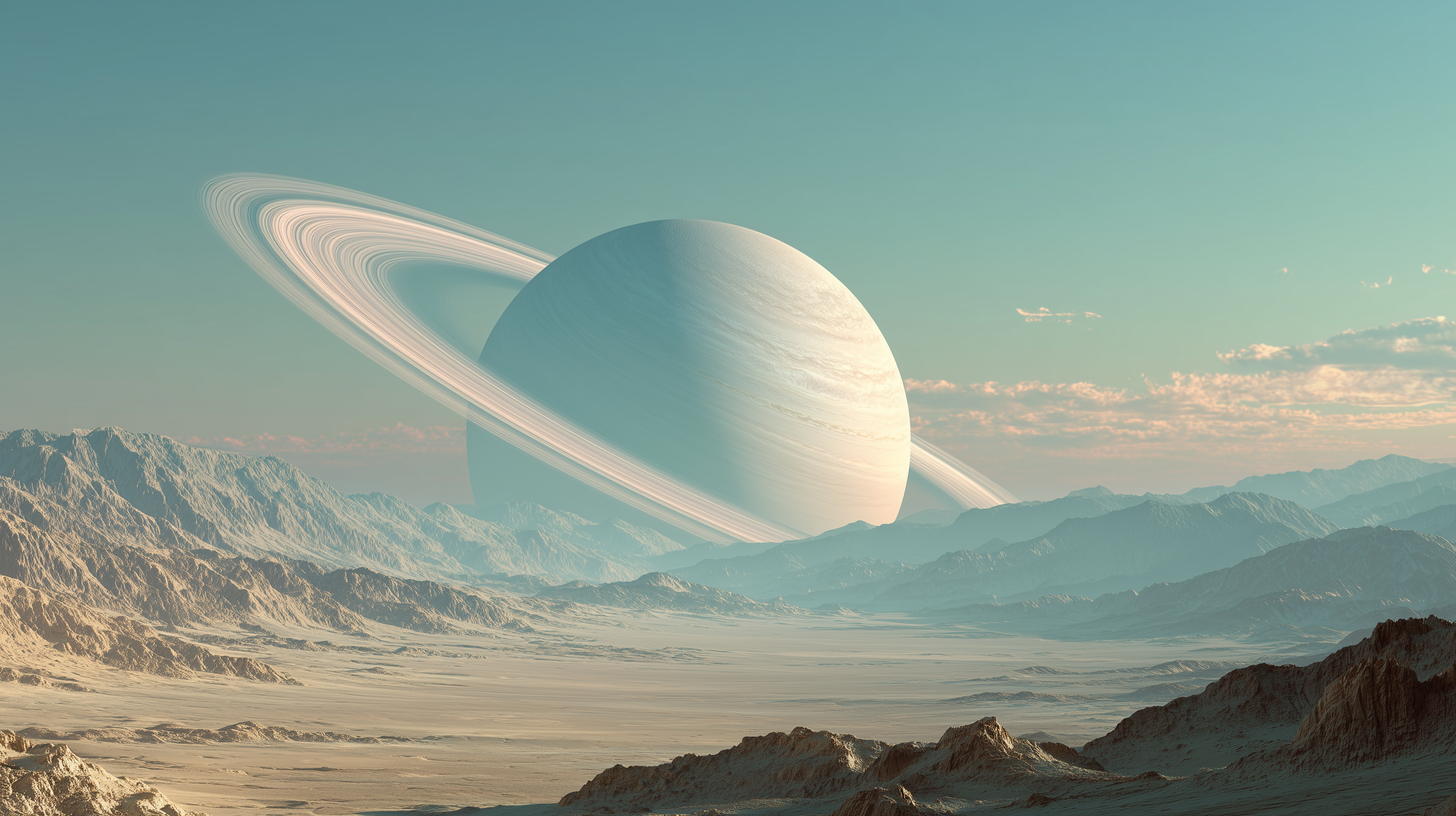 fond d'écran Saturne 5k téléchargement gratuit