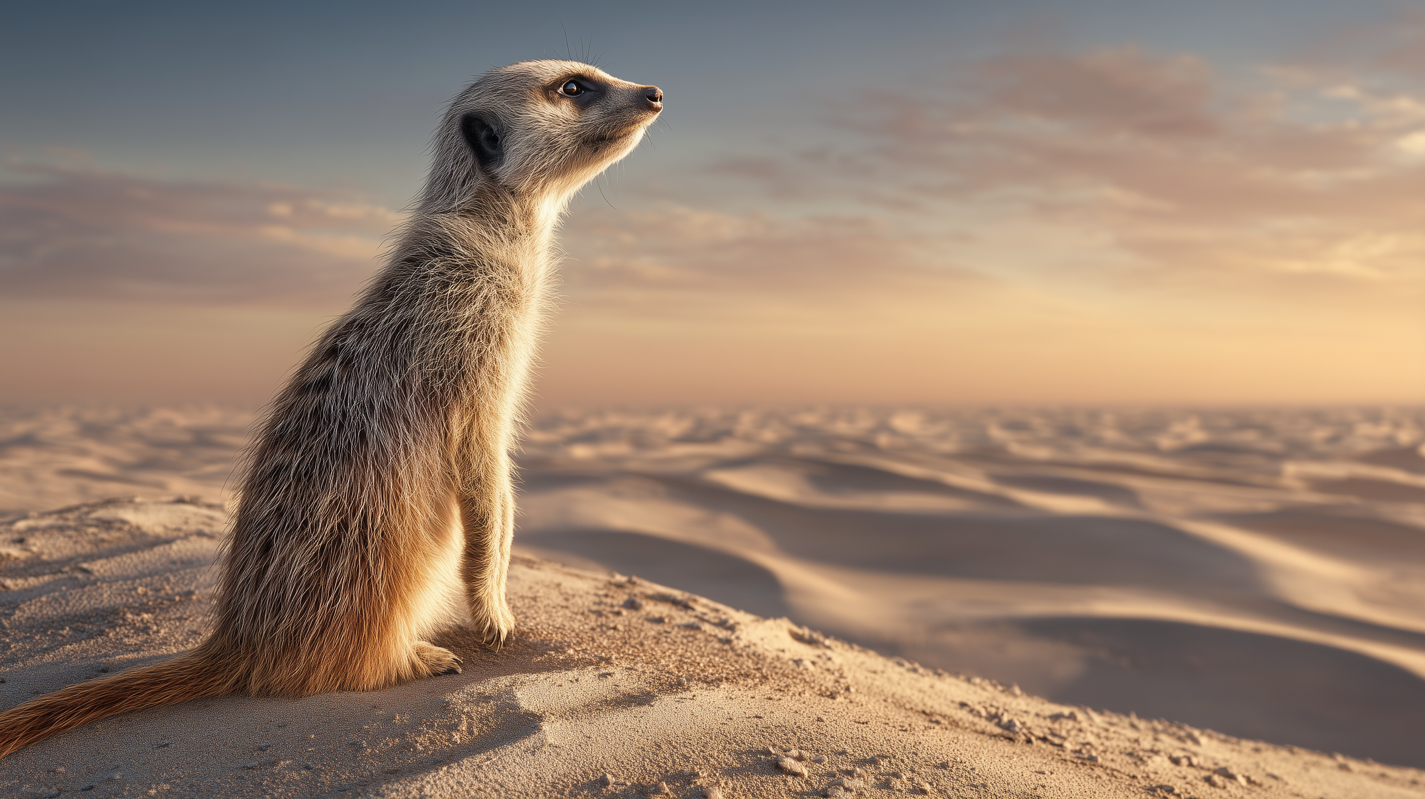 fond d'écran Suricate 2560x1440 hd téléchargement gratuit