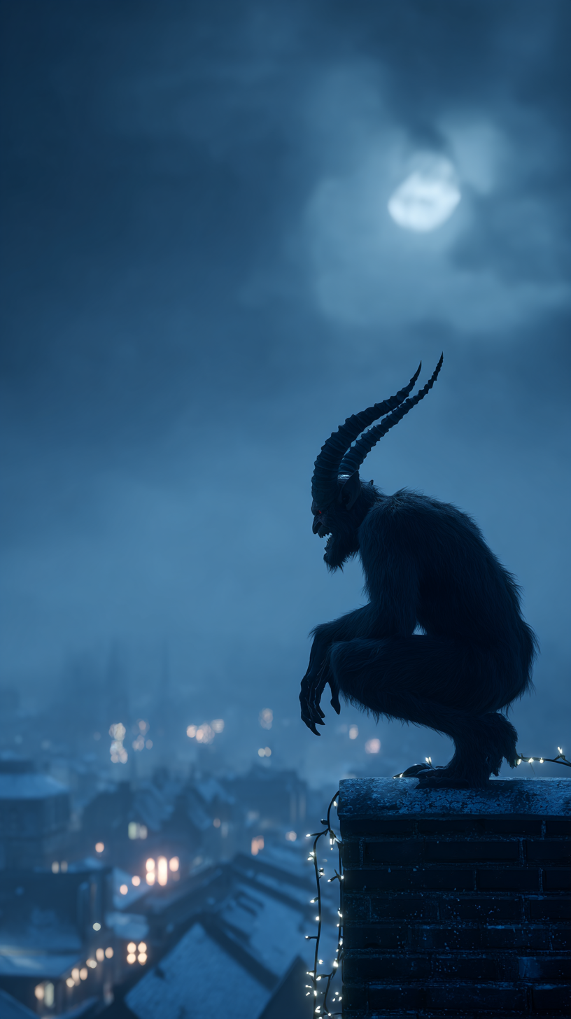 photo fond d'écran Krampus iphone télécharger gratuit