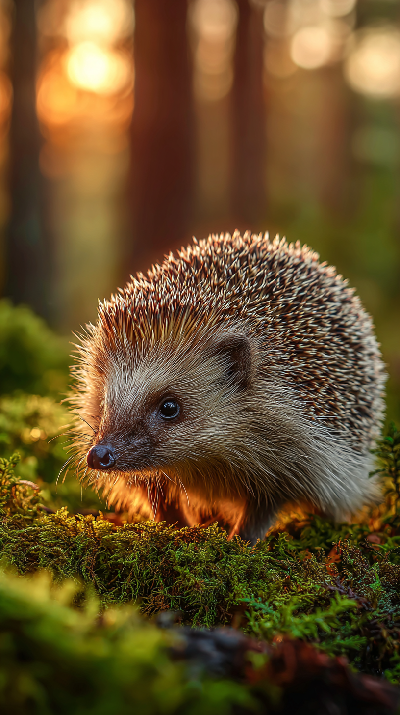 fond d'écran Hérisson android gratuit sans filigrane