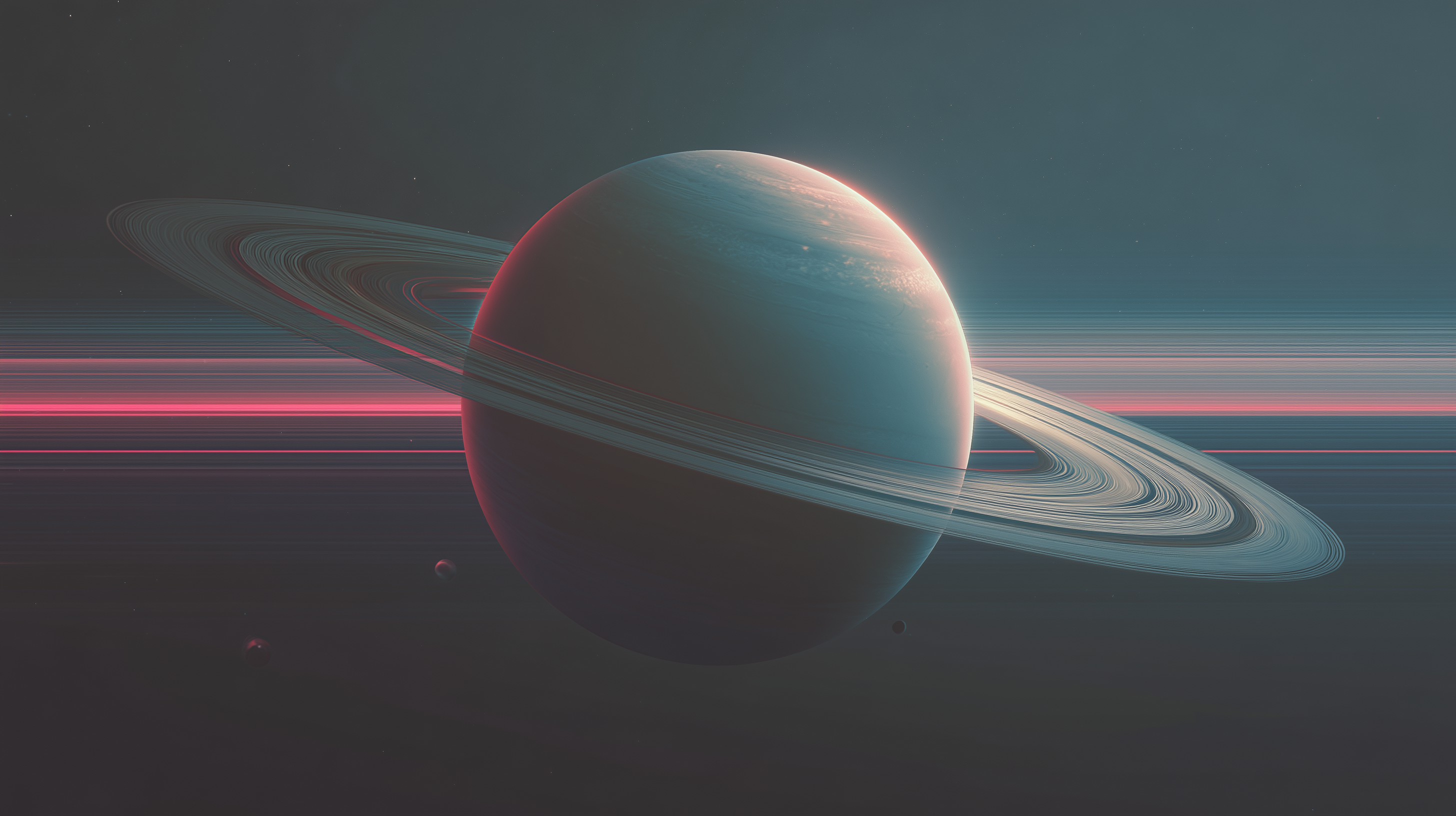 fond d'écran Saturne Razer téléchargement gratuit