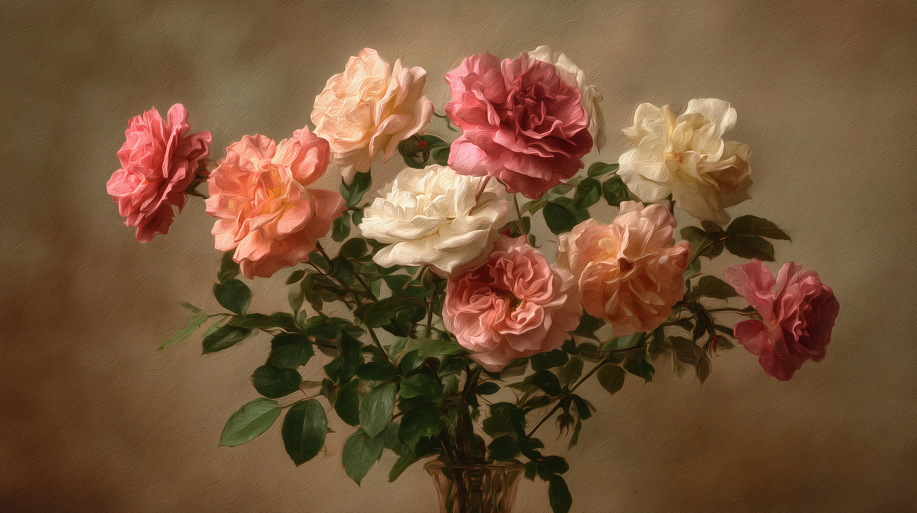 fond d'écran Bouquet de fleurs hp windows 11 téléchargement gratuit