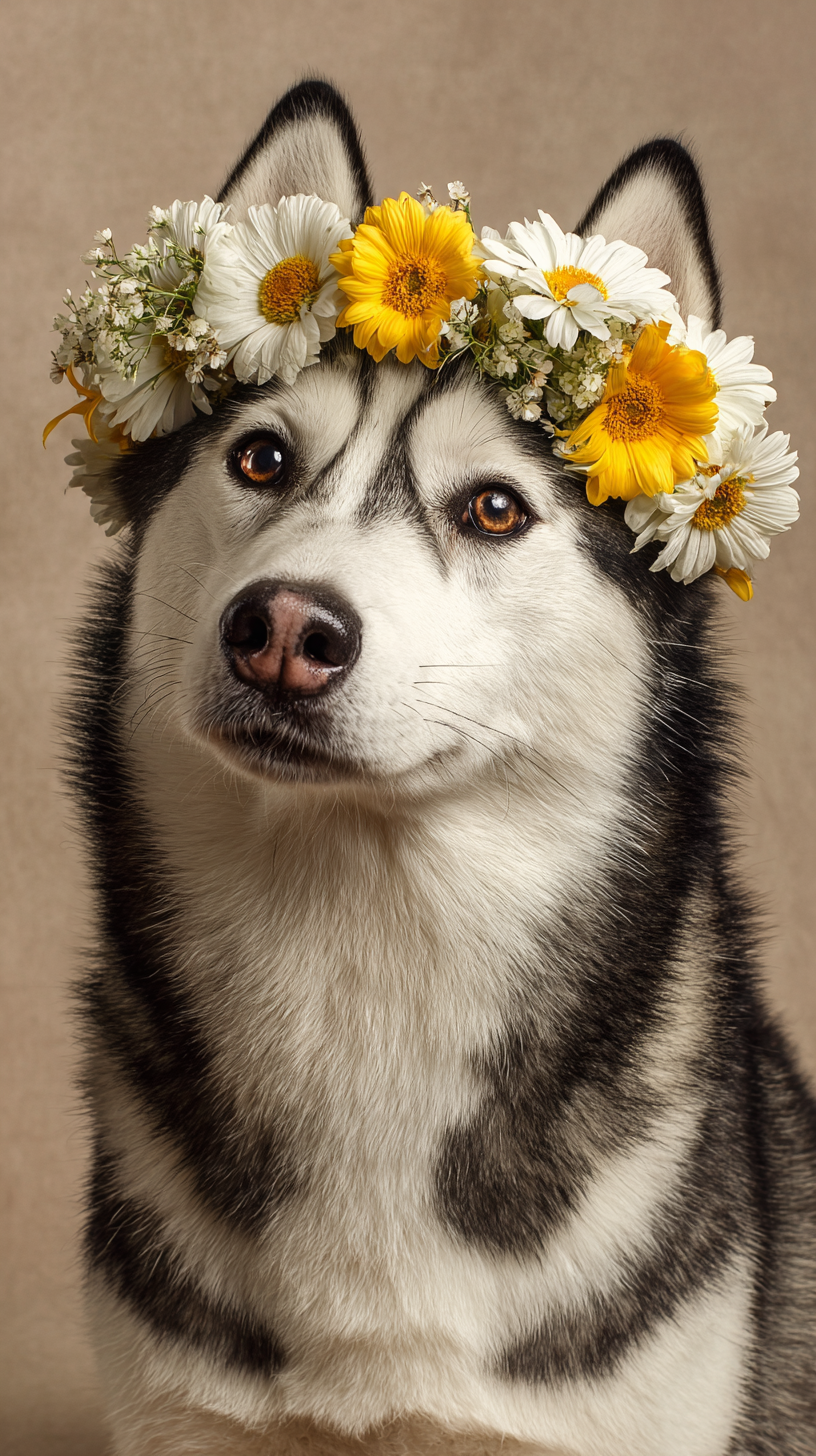 fond d'écran Husky téléphone Motorola gratuit