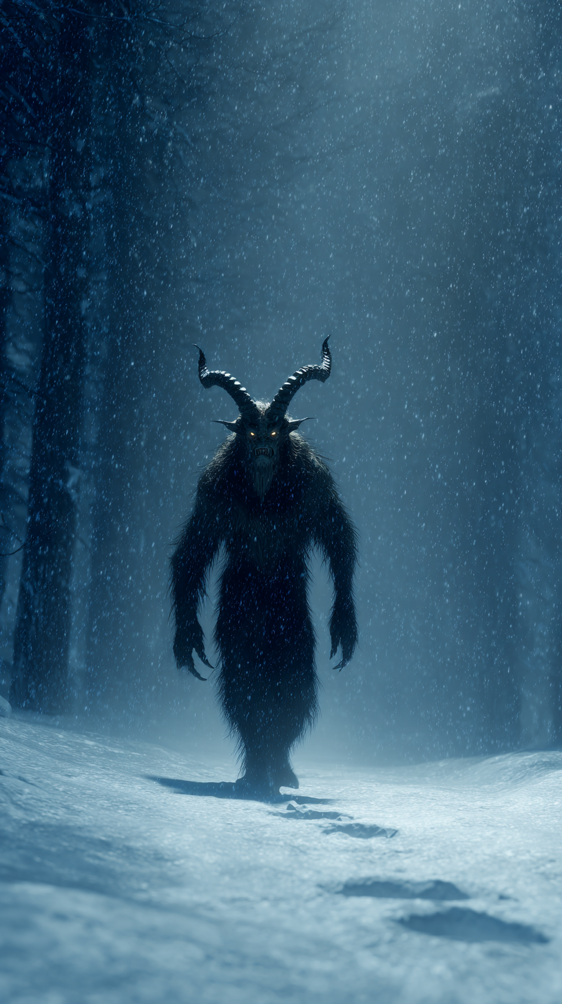 fond d'écran Krampus iphone 15 télécharger gratuit