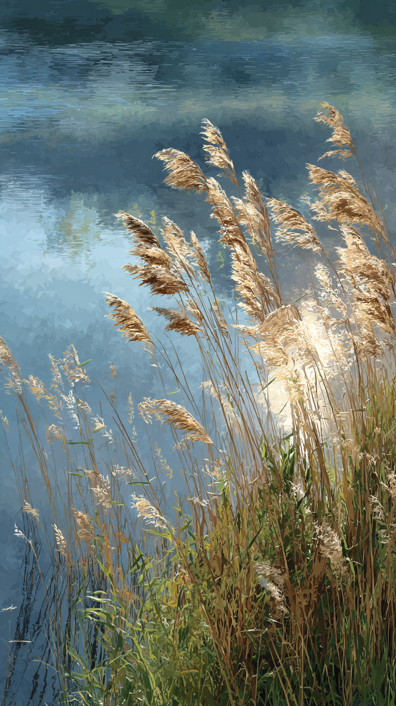 fond d'écran roseau téléphone OnePlus télécharger gratuit