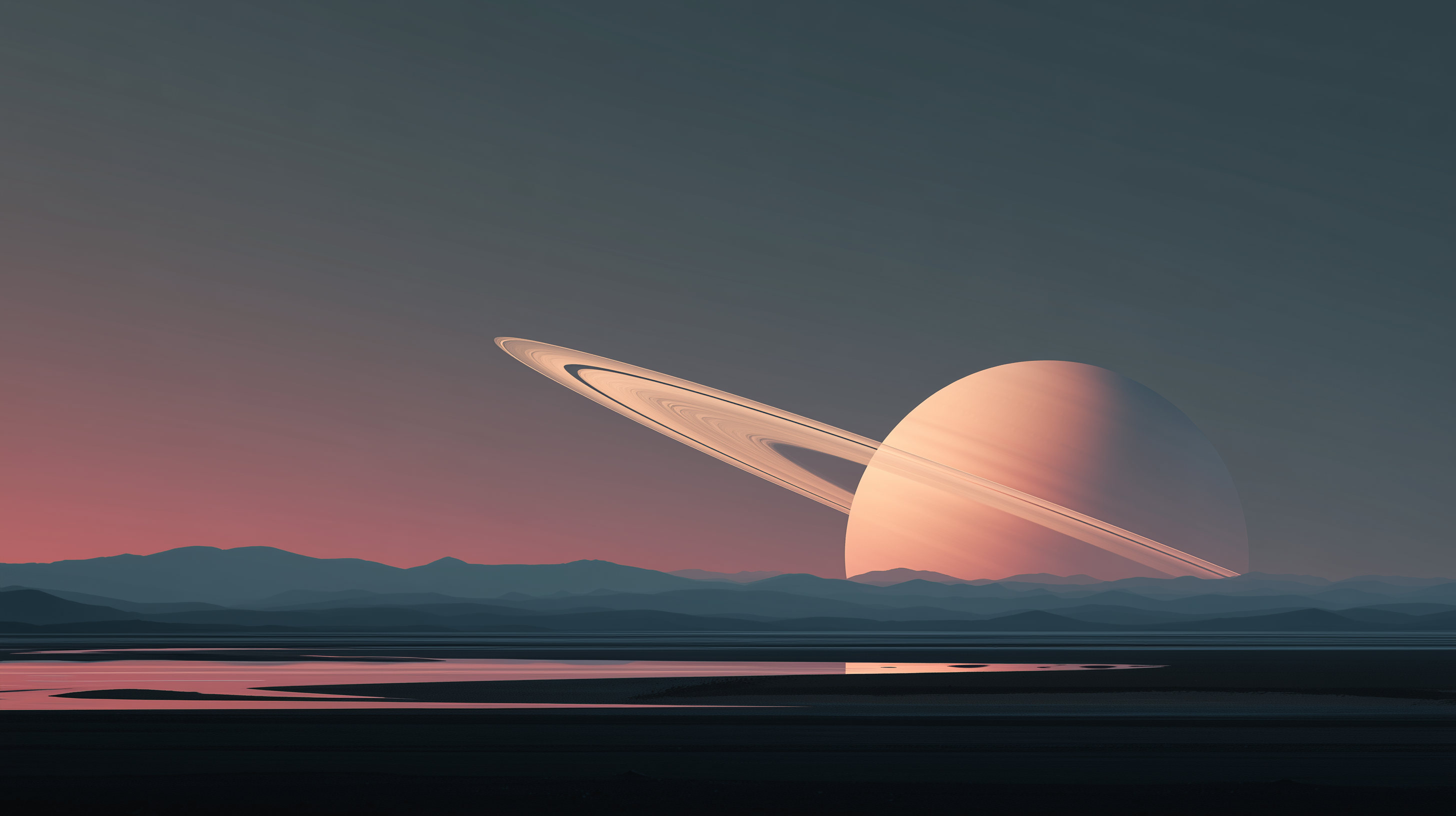 fond d'écran Saturne mac book pro téléchargement gratuit