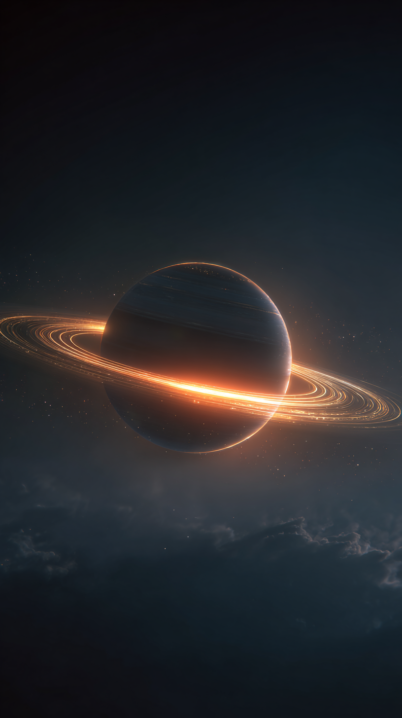 fond d'écran Saturne iphone télécharger gratuit