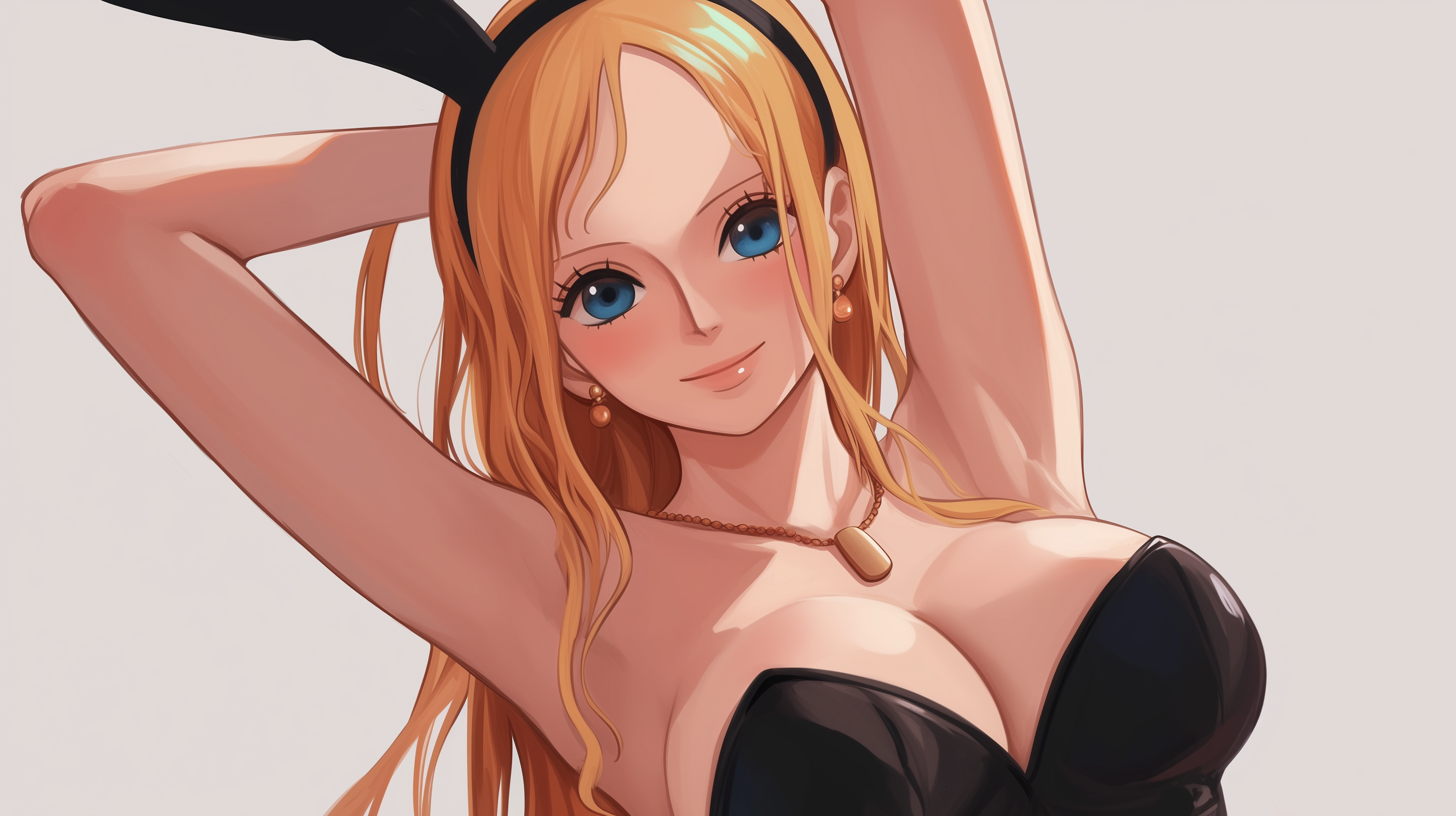 fond d'écran fille lapin hd 1920x1080 téléchargement gratuit