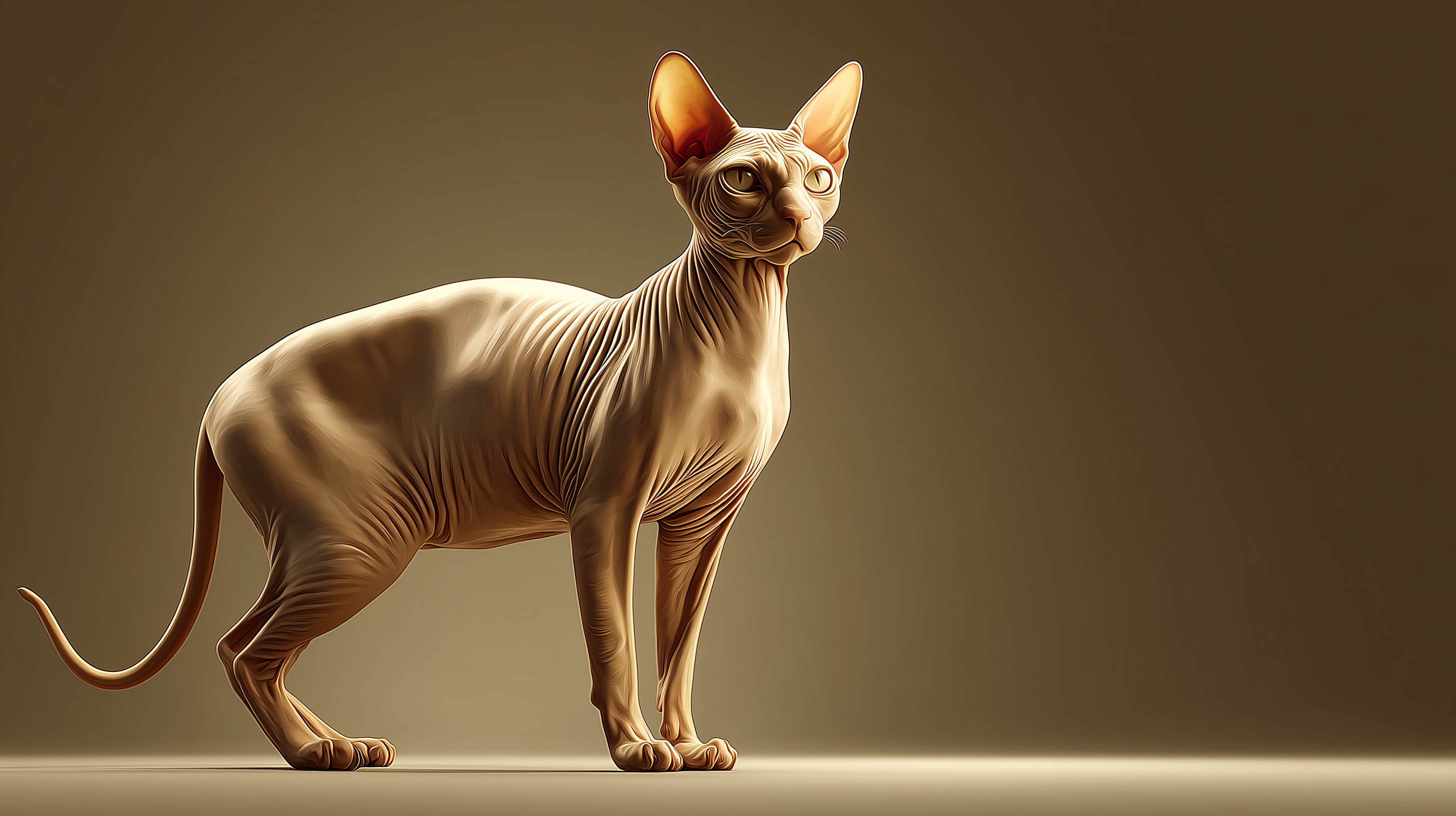 fond d'écran Sphynx 4k windows 10 téléchargement gratuit