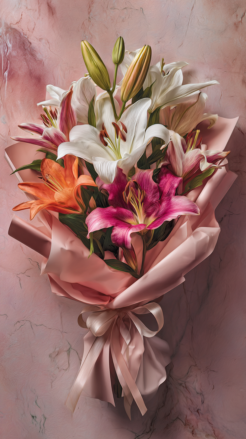 fond d'écran Bouquet de fleurs téléphone Sony gratuit