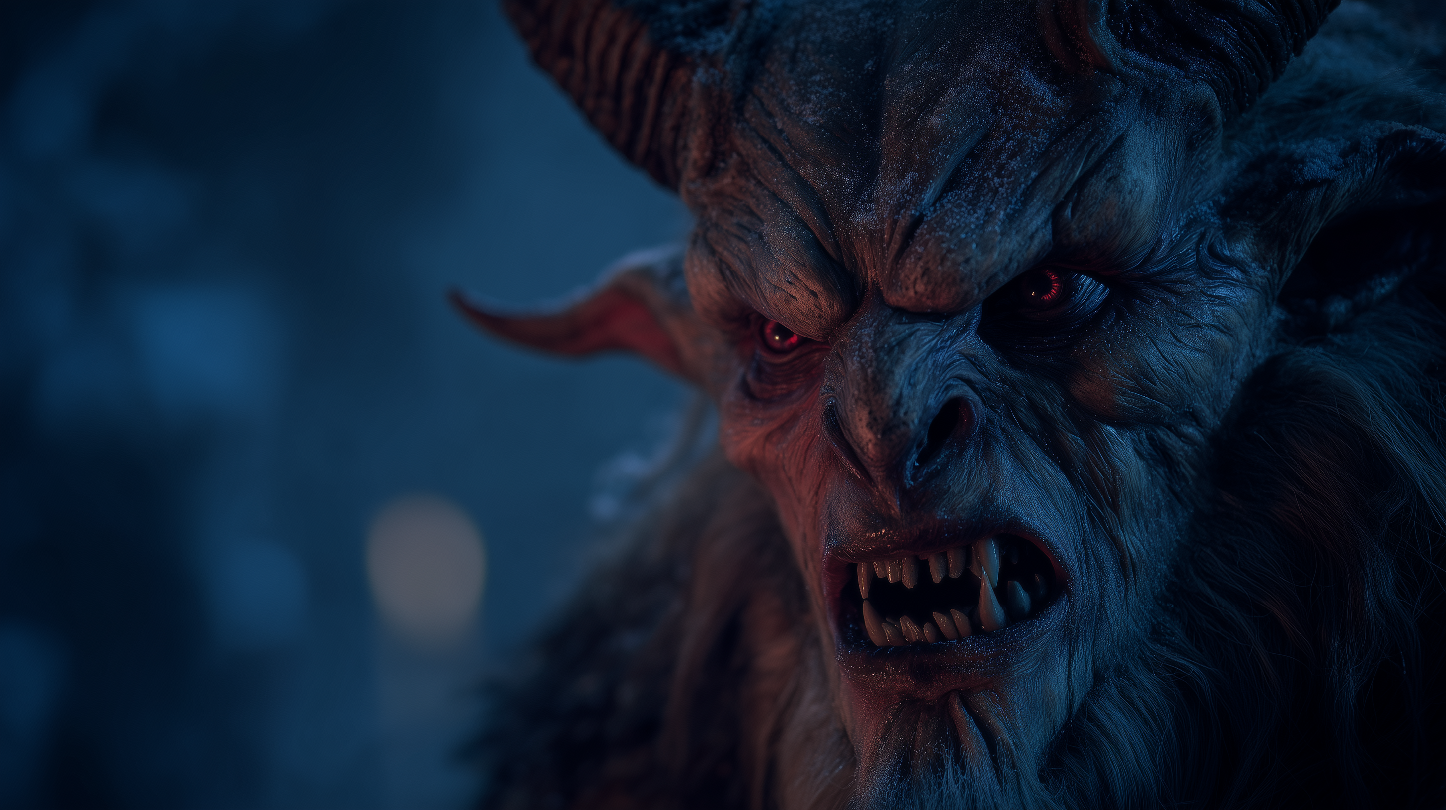 fond d'écran Krampus 5120x1440 téléchargement gratuit