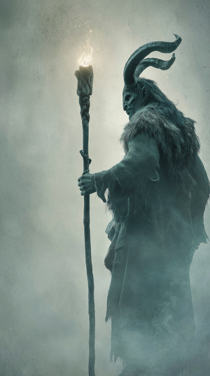 fond d'écran Krampus iphone 16 pro max télécharger gratuit