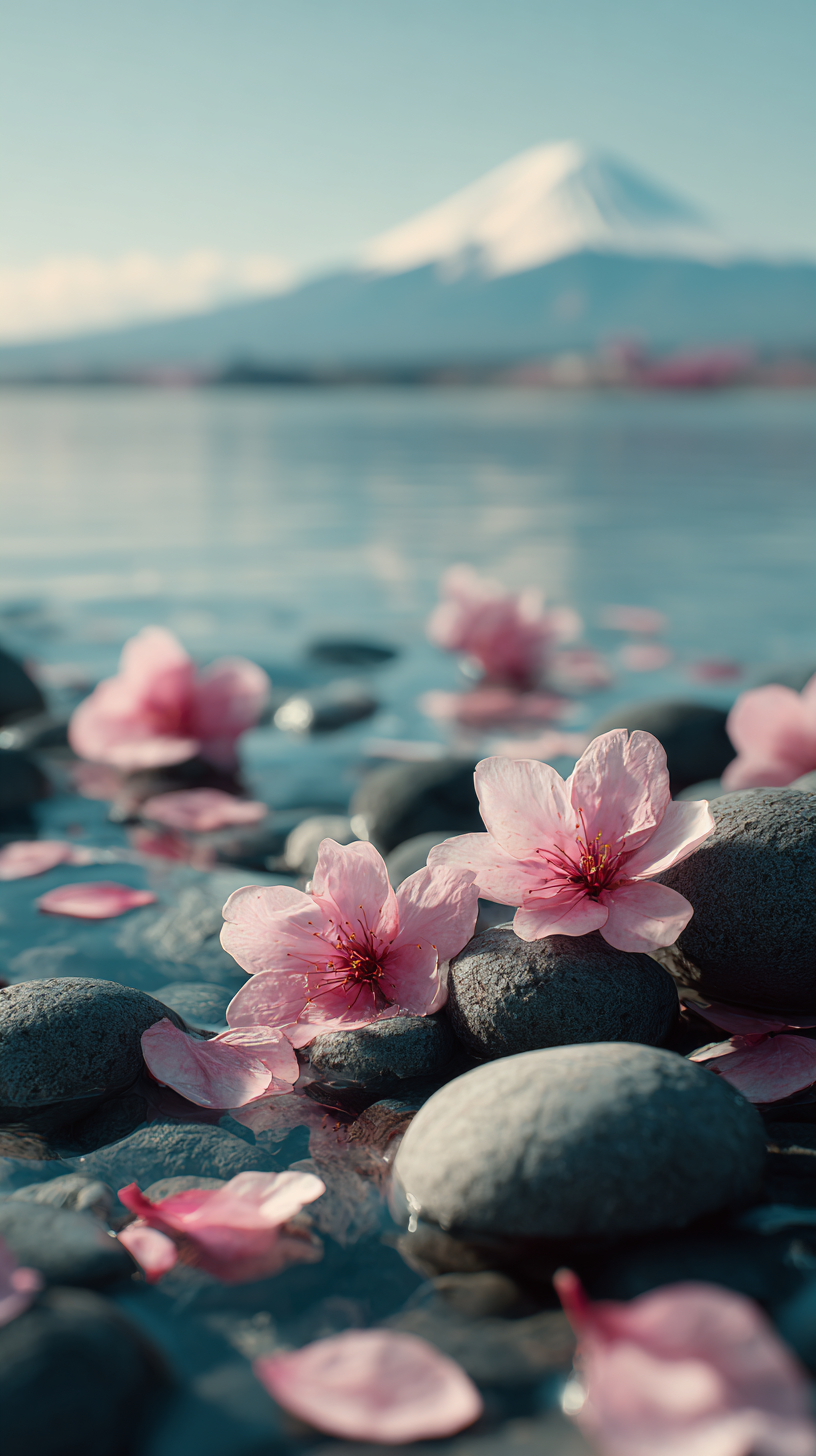 fond d'écran Mont Fuji téléphone samsung gratuit télécharger gratuit