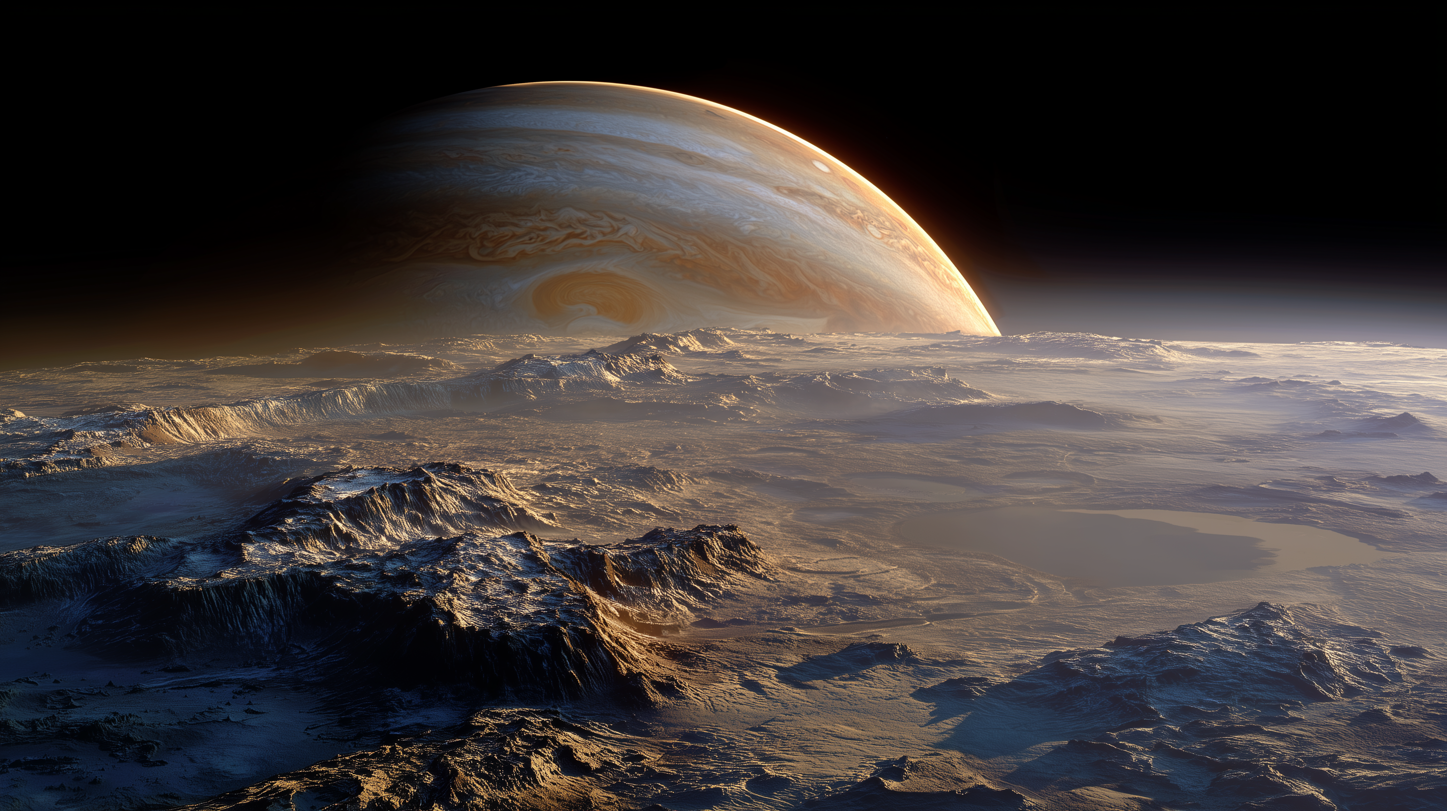 fond d'écran Jupiter 8k téléchargement gratuit