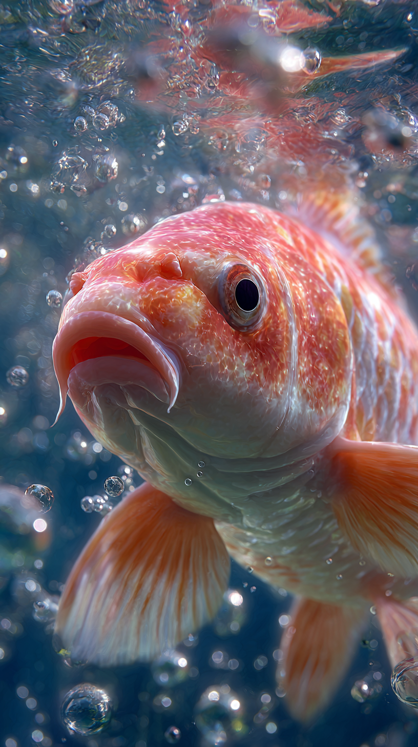 fond d'écran Koï iphone 17