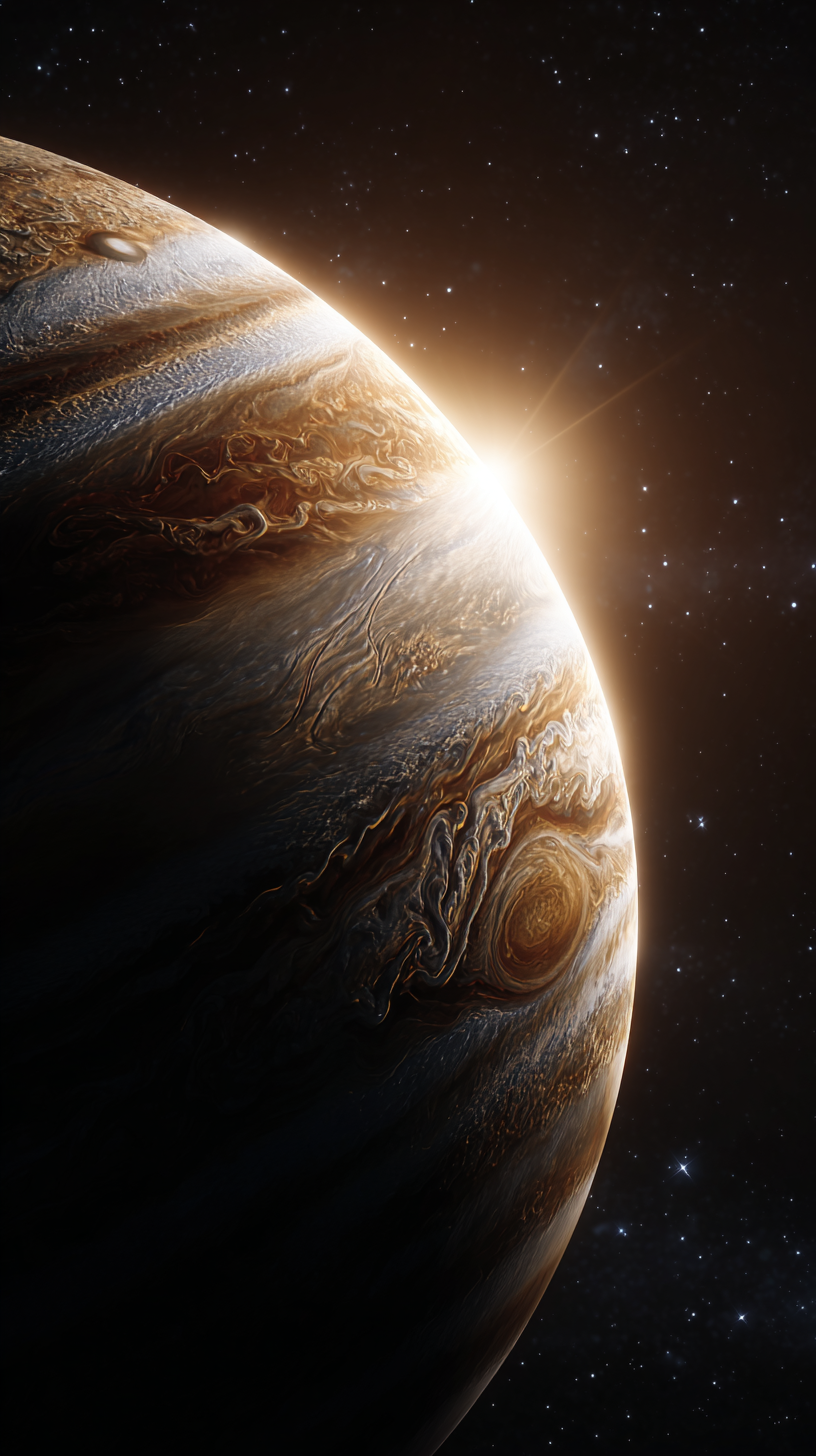 fond d'écran Jupiter iphone xr télécharger gratuit