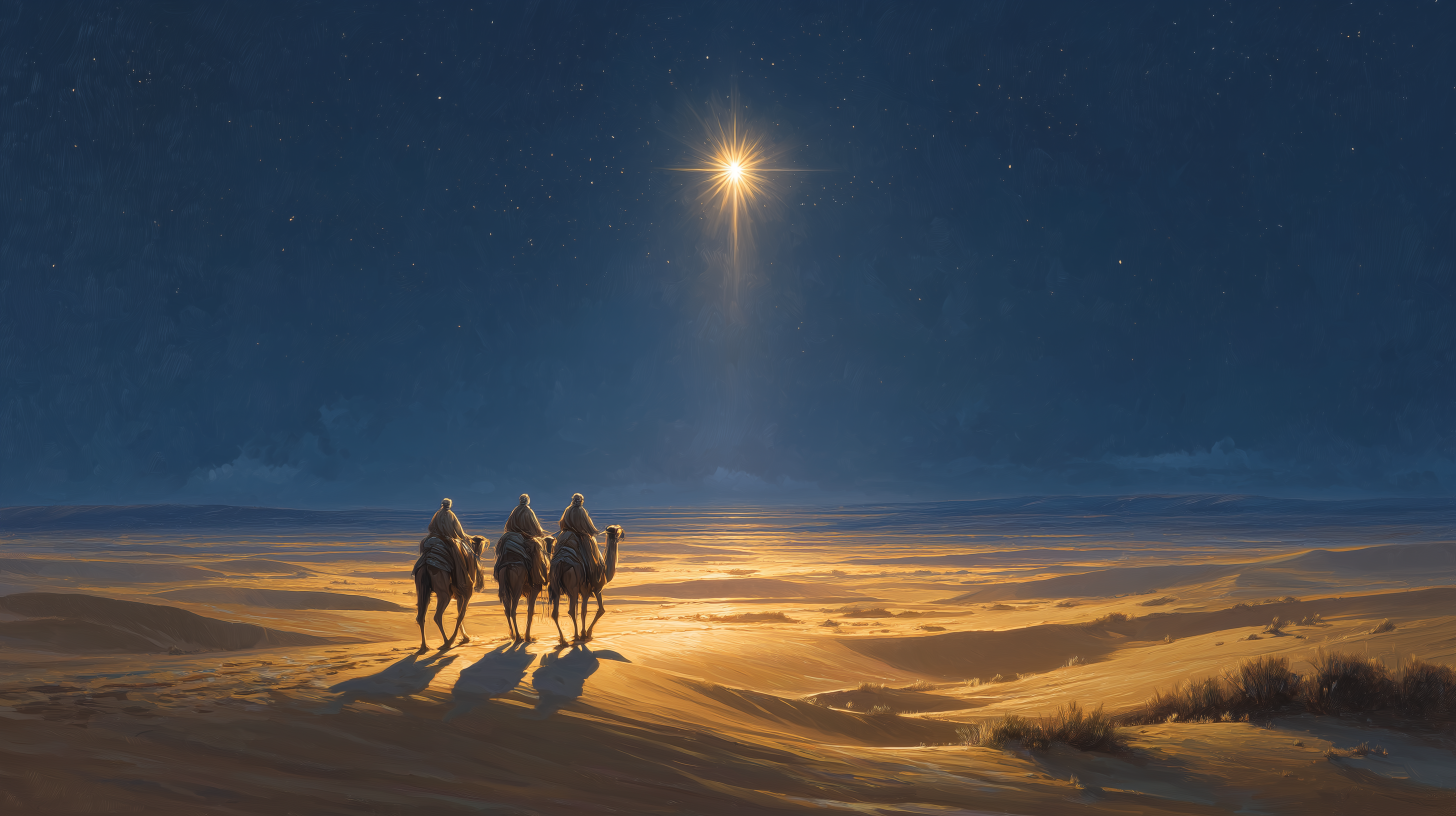 fond d'écran Étoile de Bethléem pc simple téléchargement gratuit