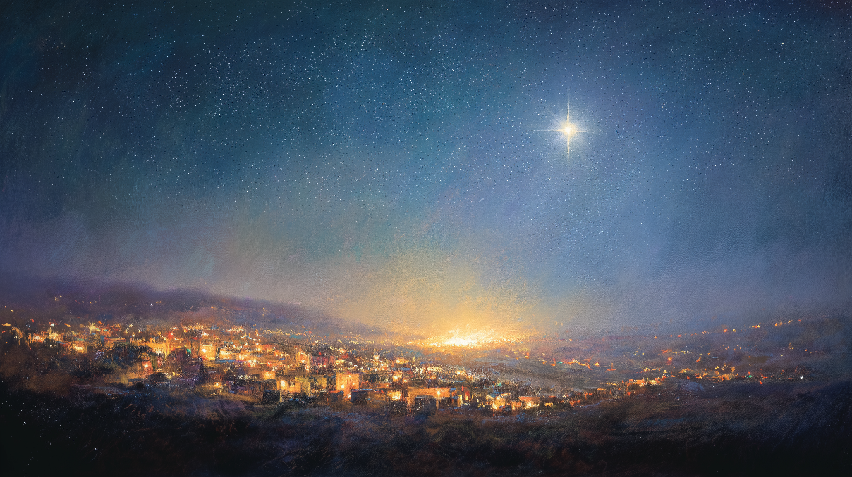 fond d'écran Étoile de Bethléem 4k windows 11 téléchargement gratuit