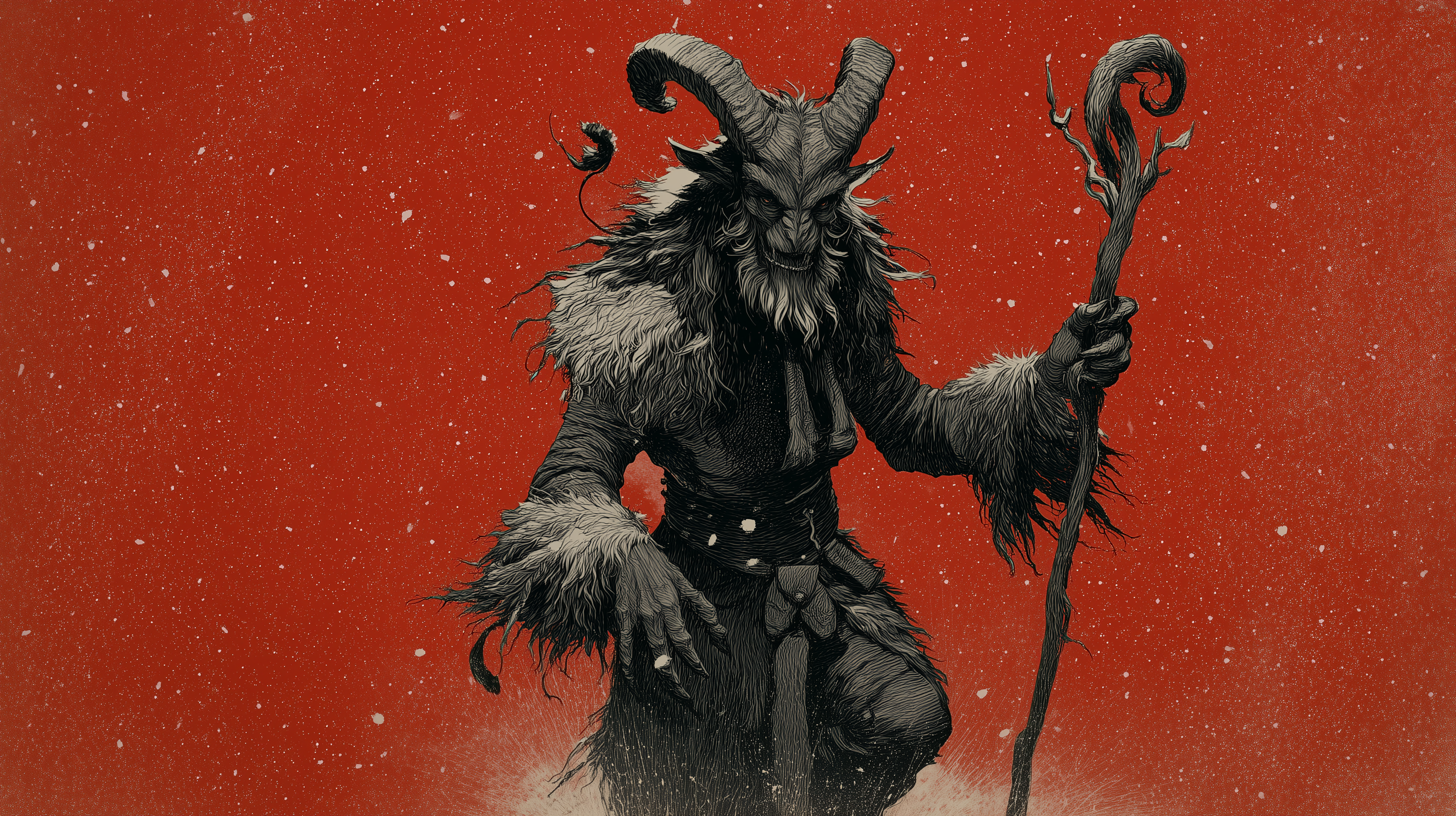 fond d'écran Krampus 2560x1440 hd téléchargement gratuit
