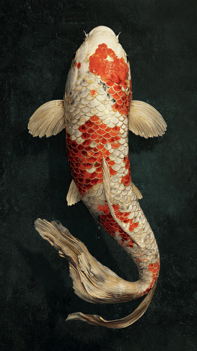 iphone fond d'écran Koï gratuit