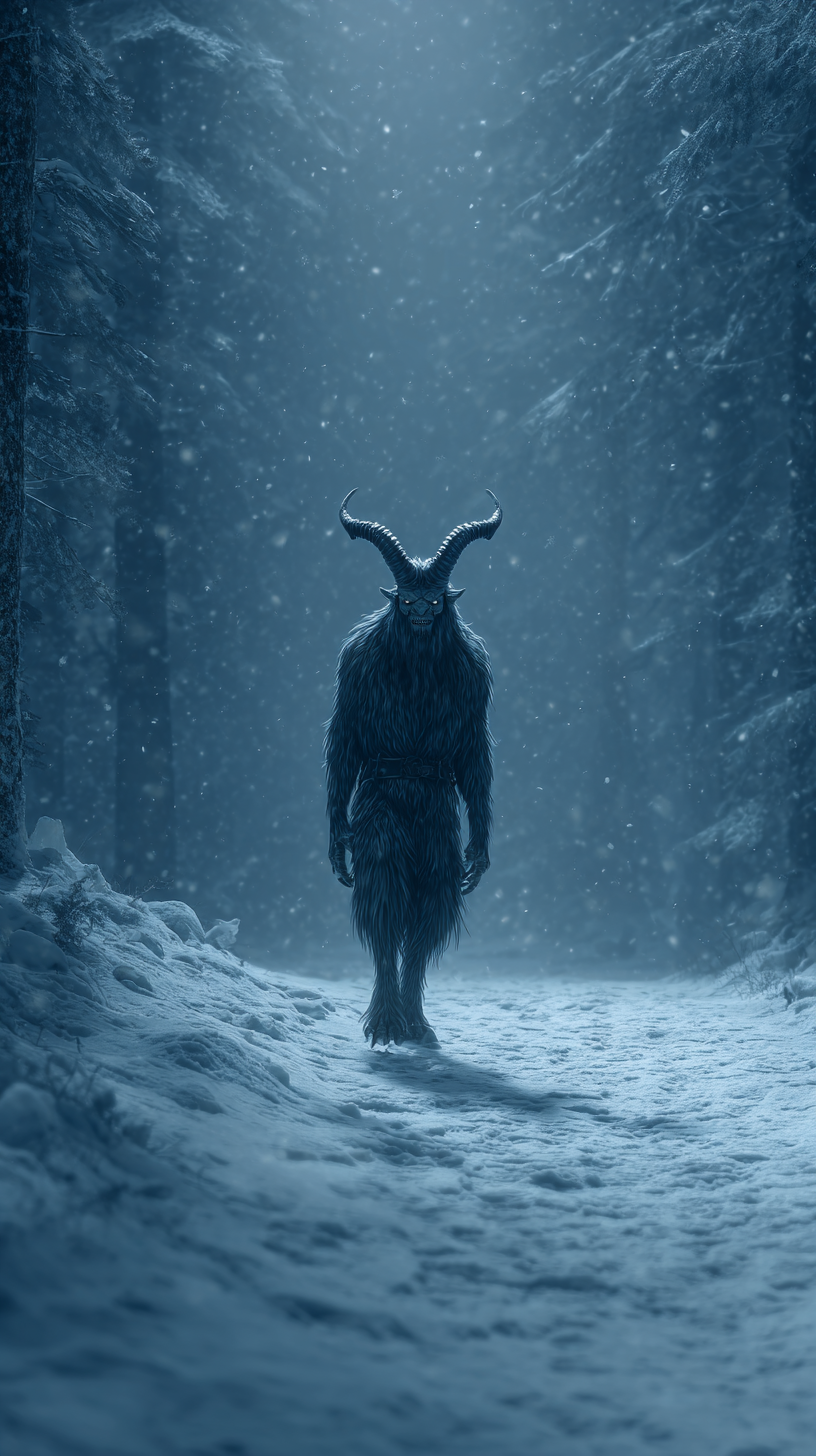 fond d'écran Krampus de téléphone télécharger gratuit