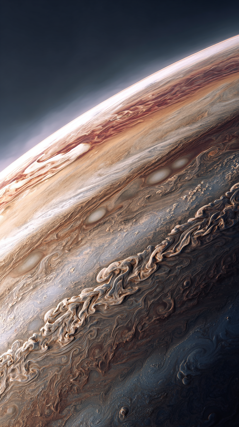 fond d'écran Jupiter iphone 12 télécharger gratuit
