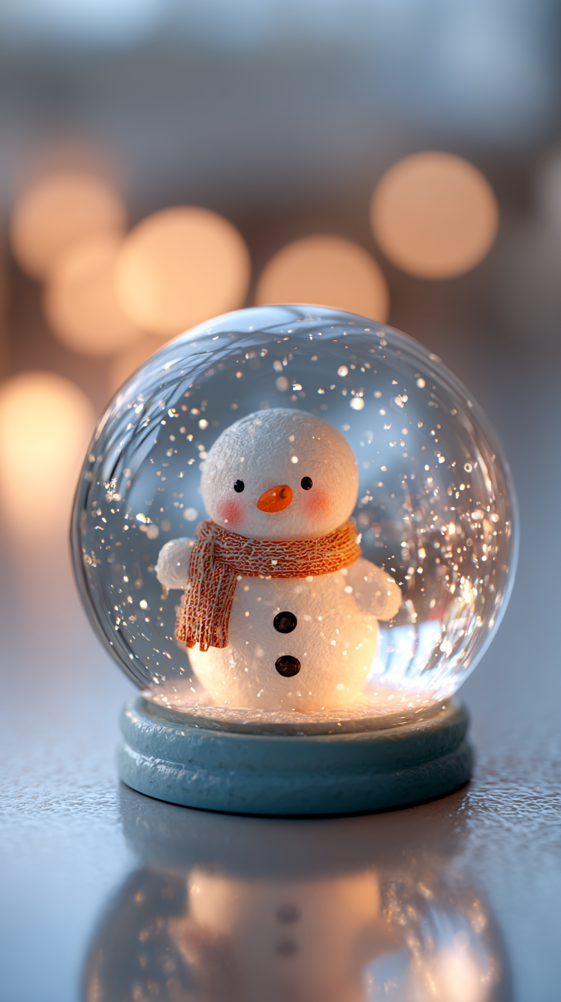 fond d'écran Boule à neige iphone 17 air gratuit
