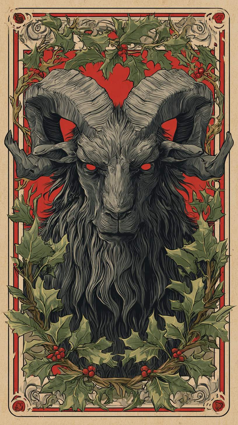 fond d'écran Krampus iphone 16 pro max gratuit