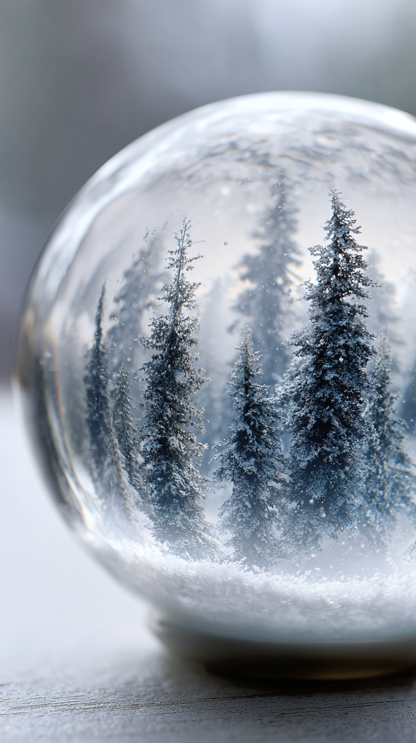 photo fond d'écran Boule à neige iphone télécharger gratuit