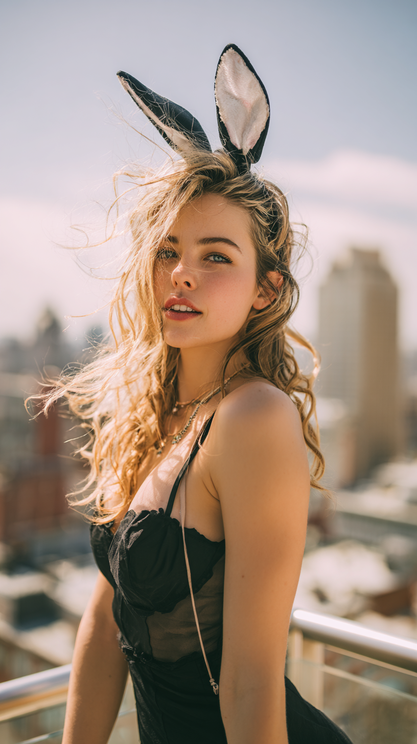 iphone fond d'écran fille lapin kawaii télécharger gratuit