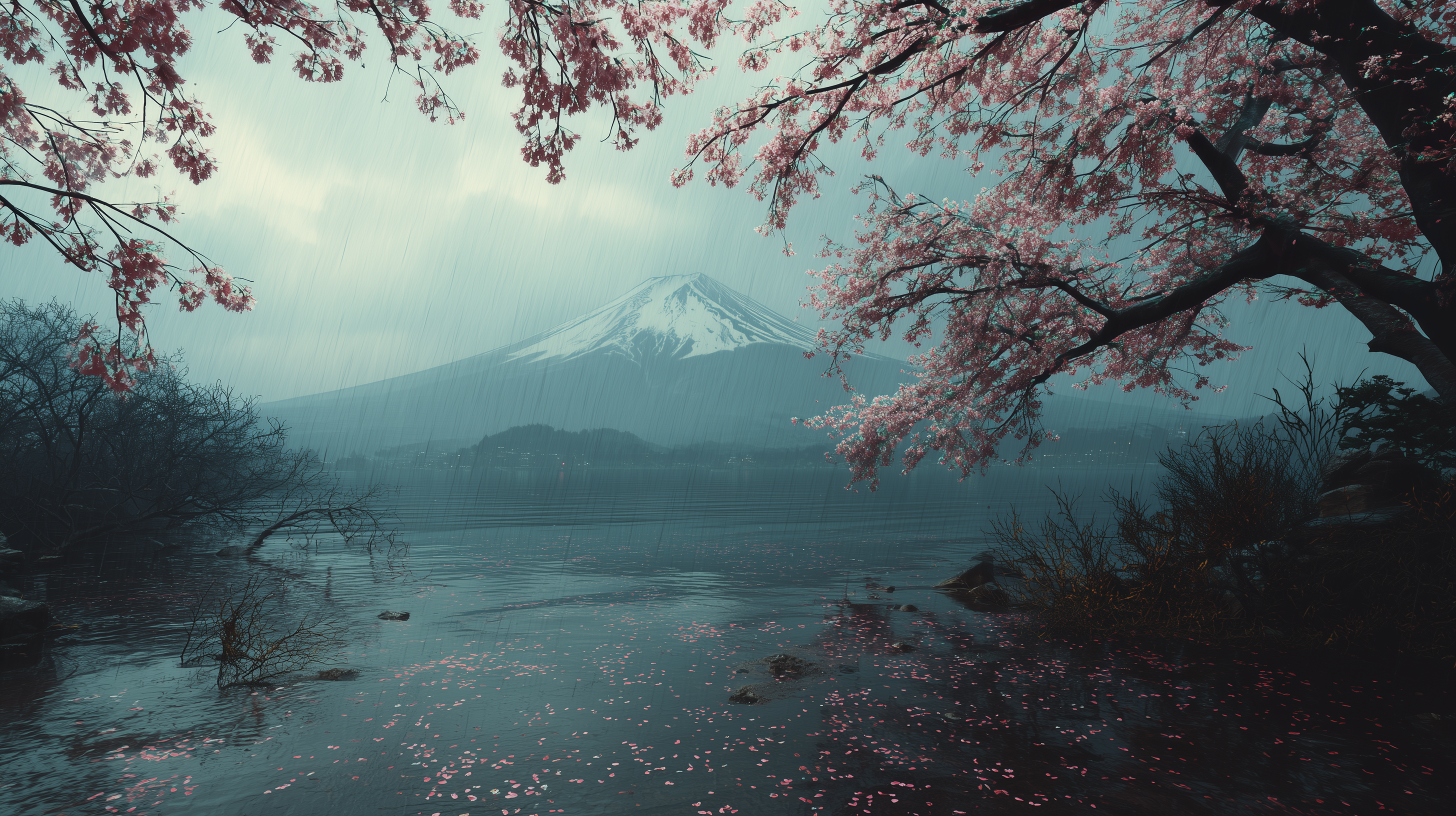 fond d'écran Mont Fuji 4k windows 10 téléchargement gratuit