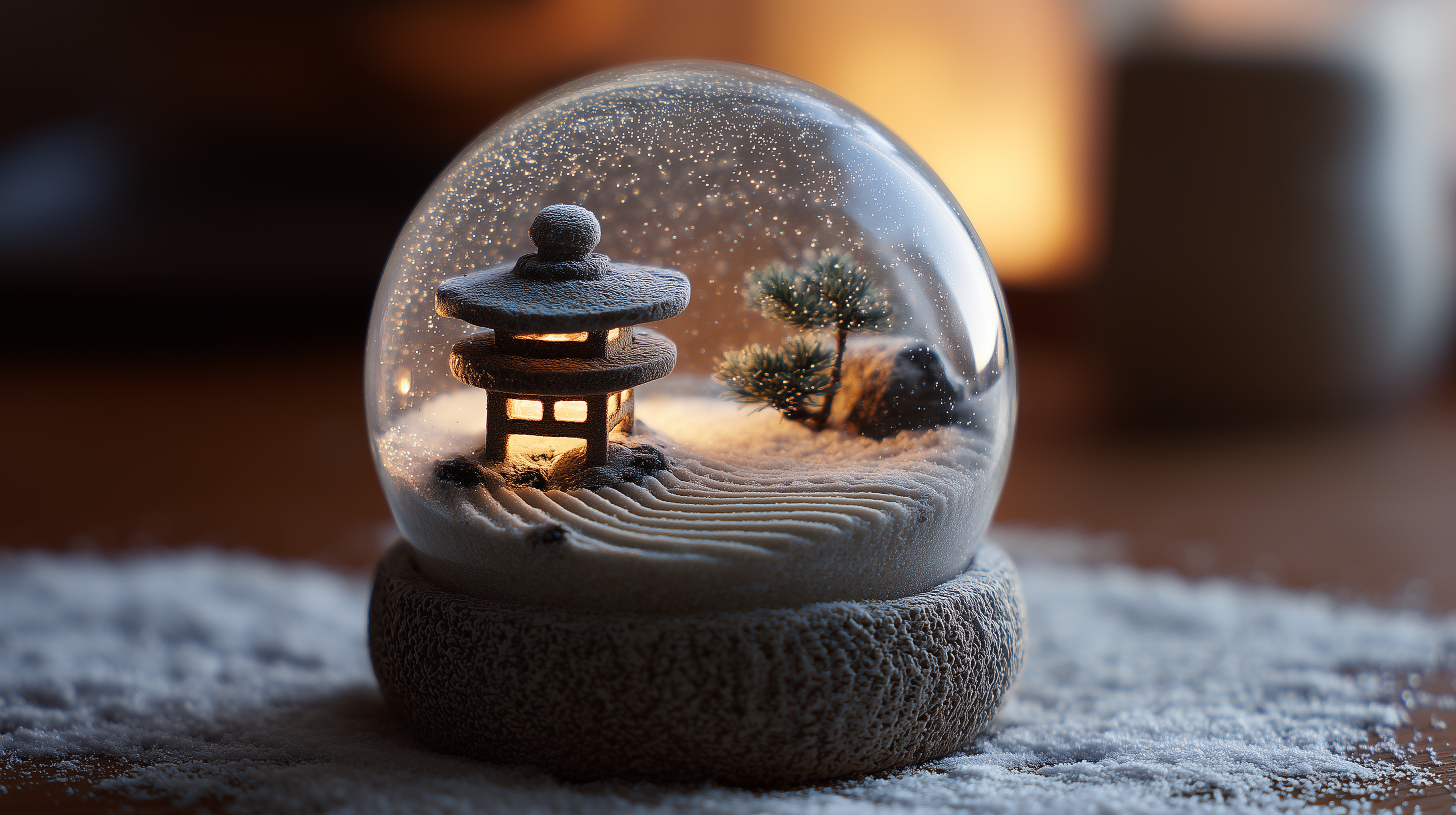 fond d'écran Boule à neige 2560x1440 hd téléchargement gratuit