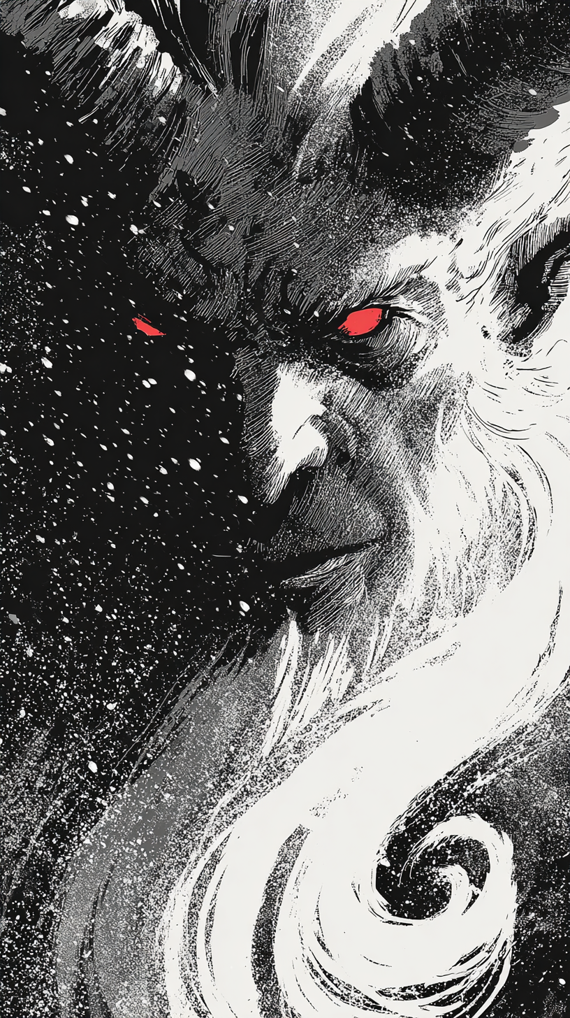 fond d'écran Krampus android 4k gratuit