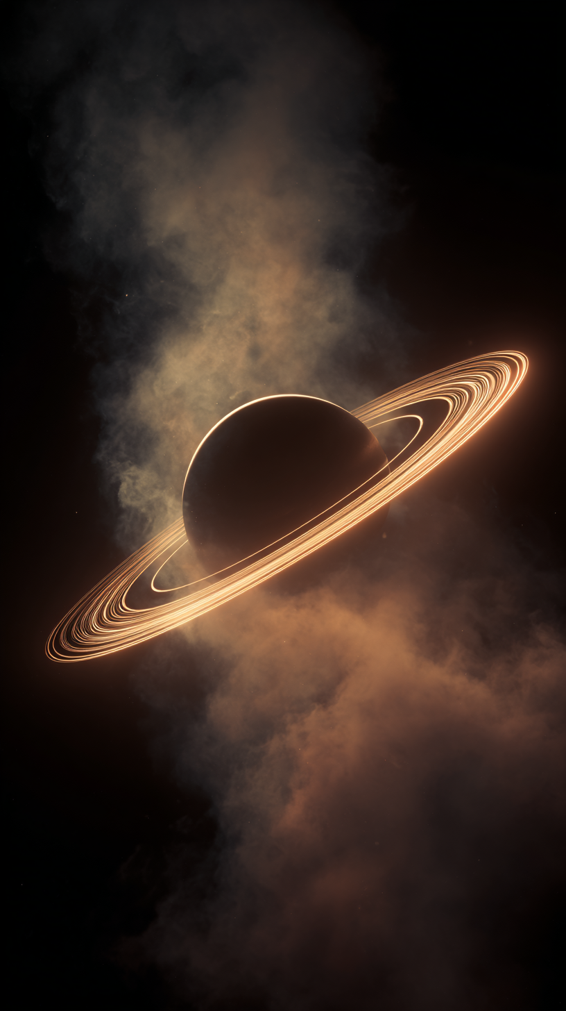 fond d'écran Saturne iphone télécharger gratuit