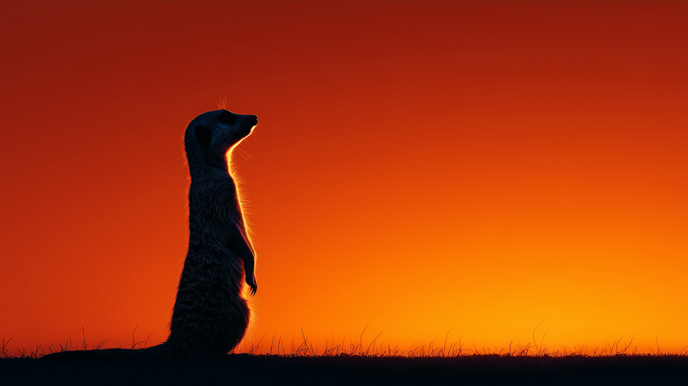 fond d'écran Suricate pc simple téléchargement gratuit